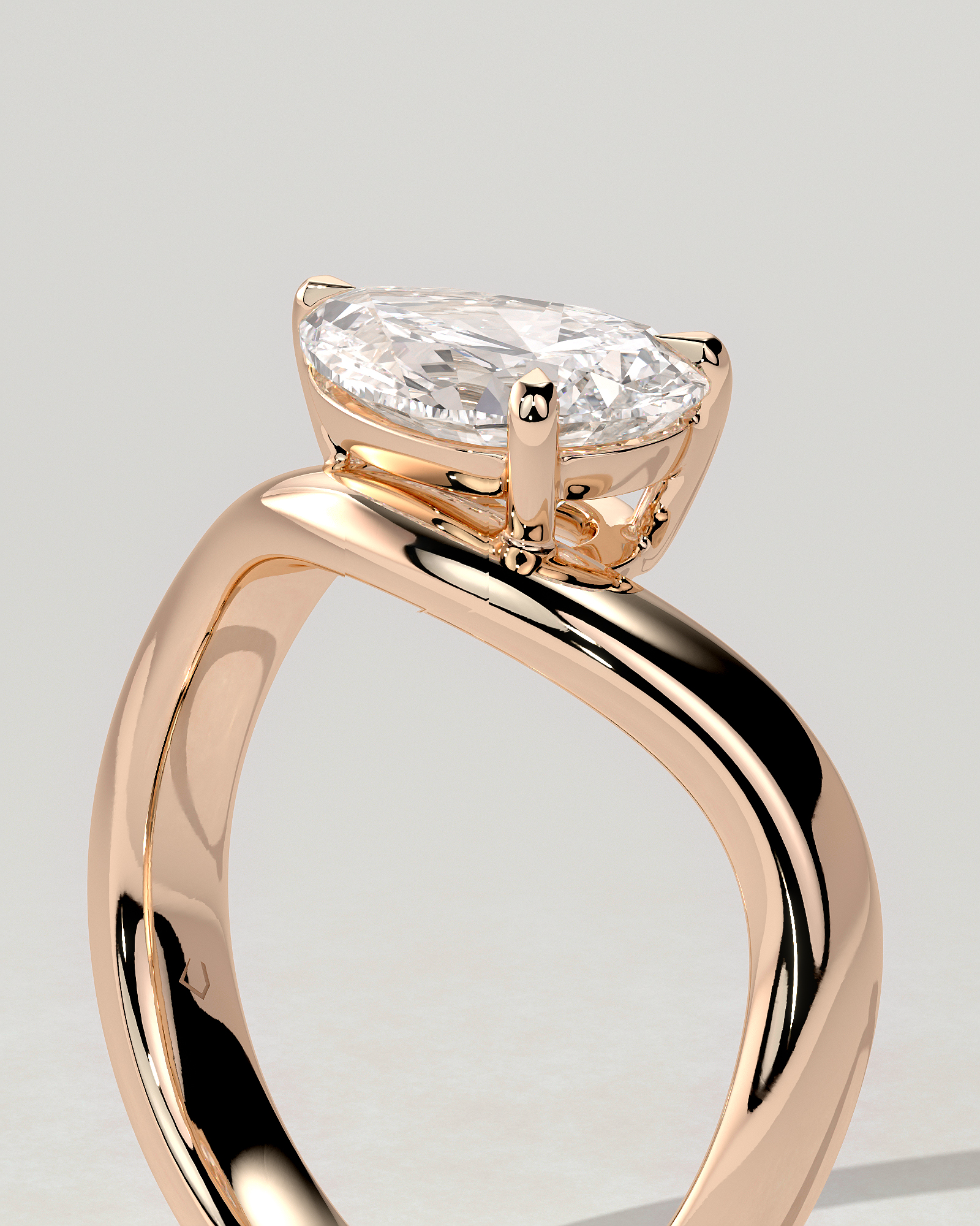 Shai East-West Round Ring
