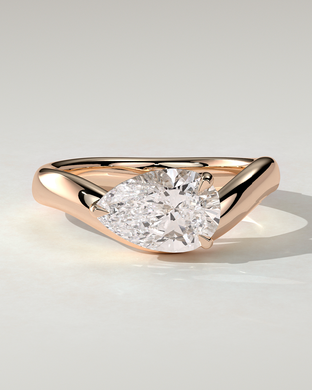 Shai East-West Round Ring