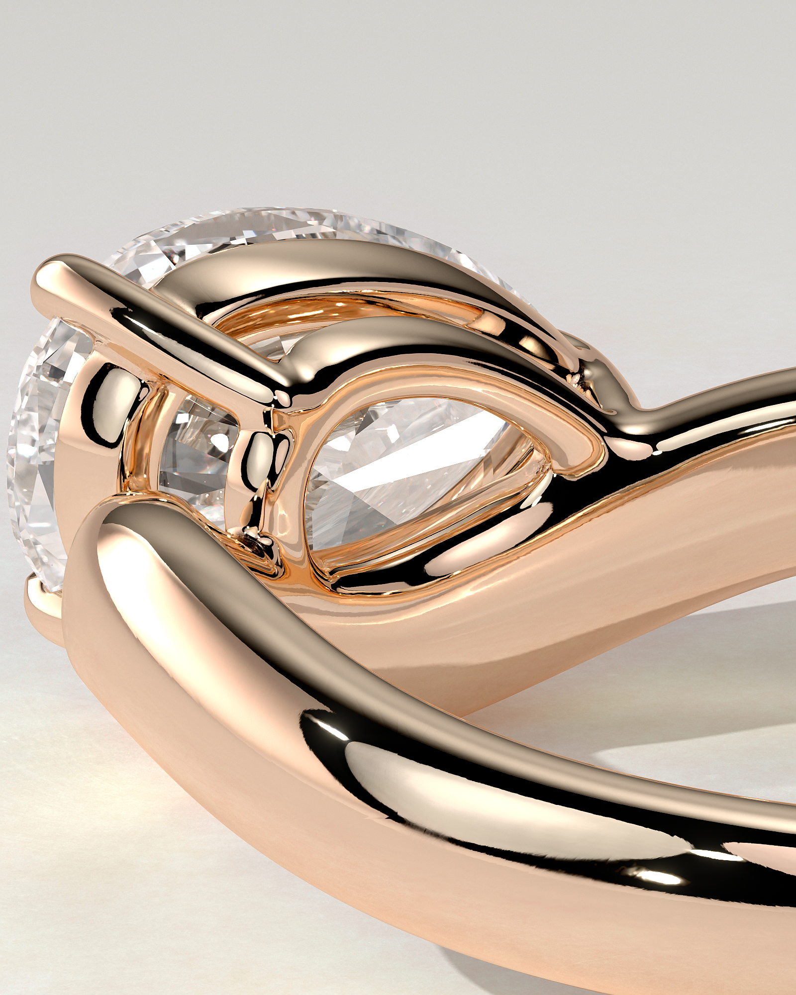 Shai East-West Round Ring