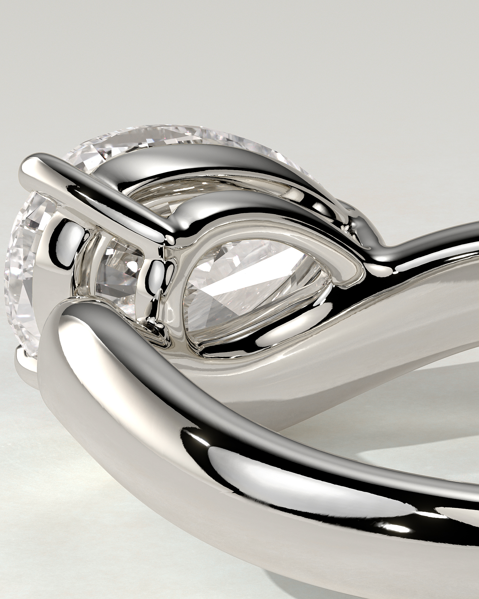 Shai East-West Round Ring