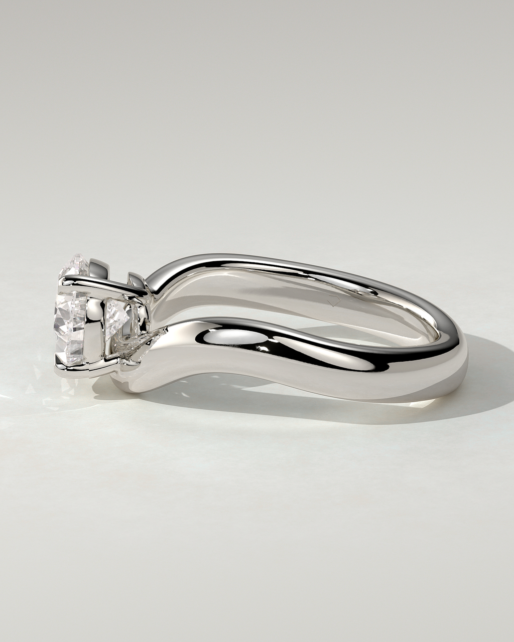 Shai East-West Round Ring