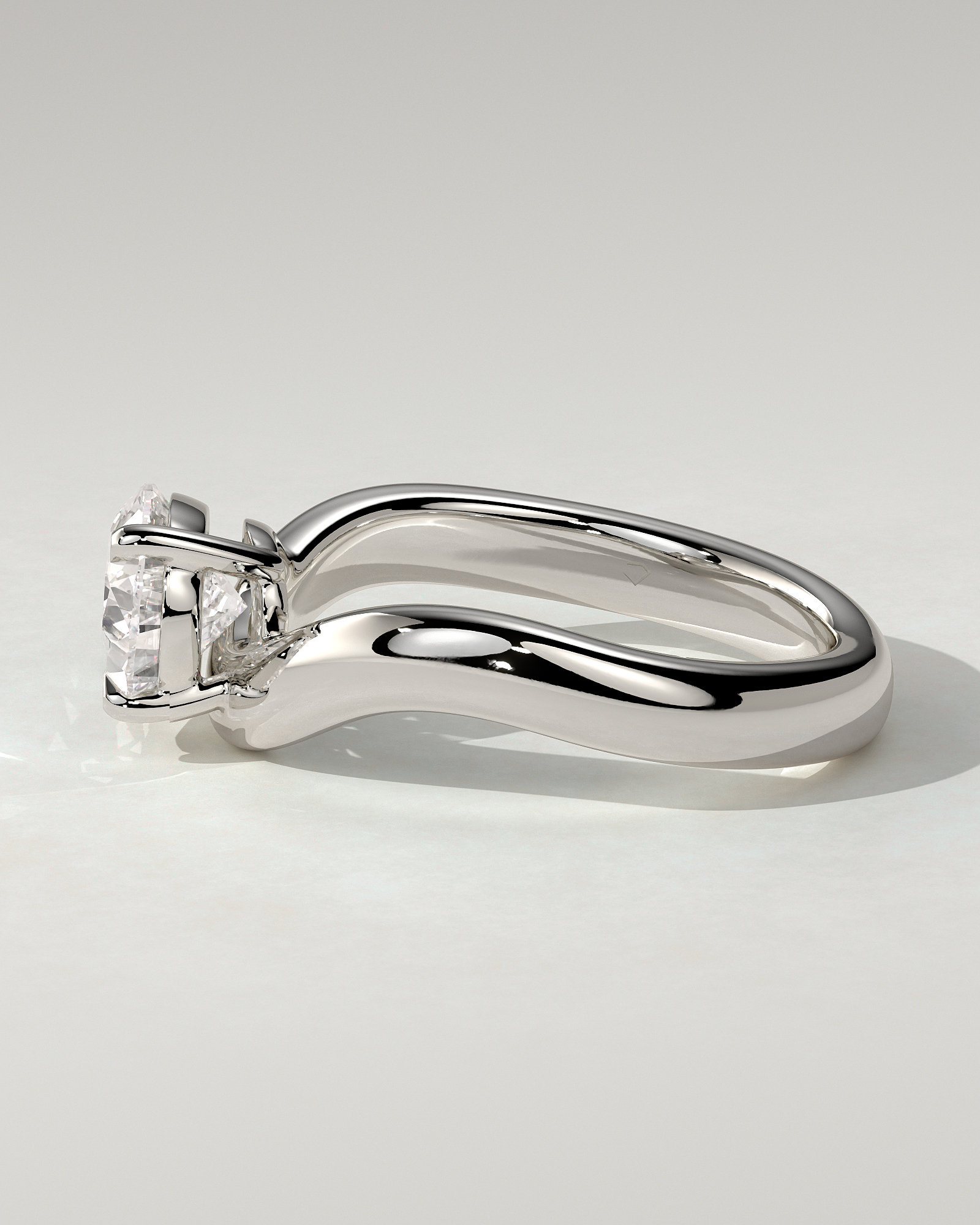 Shai East-West Round Ring