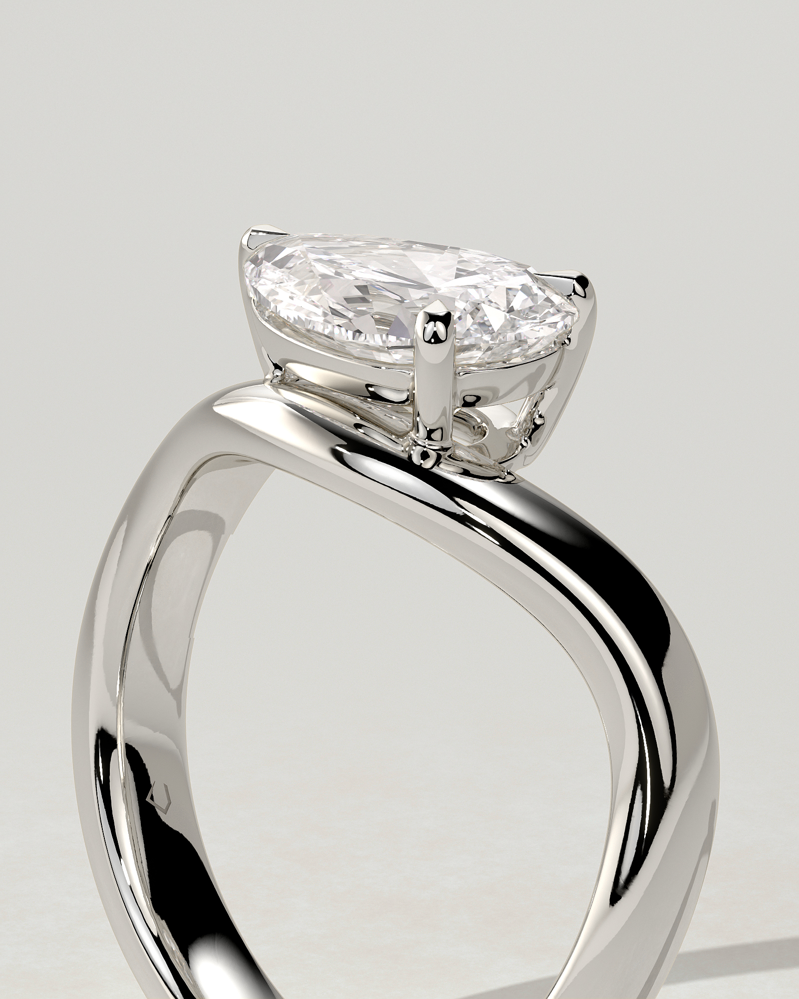 Shai East-West Round Ring