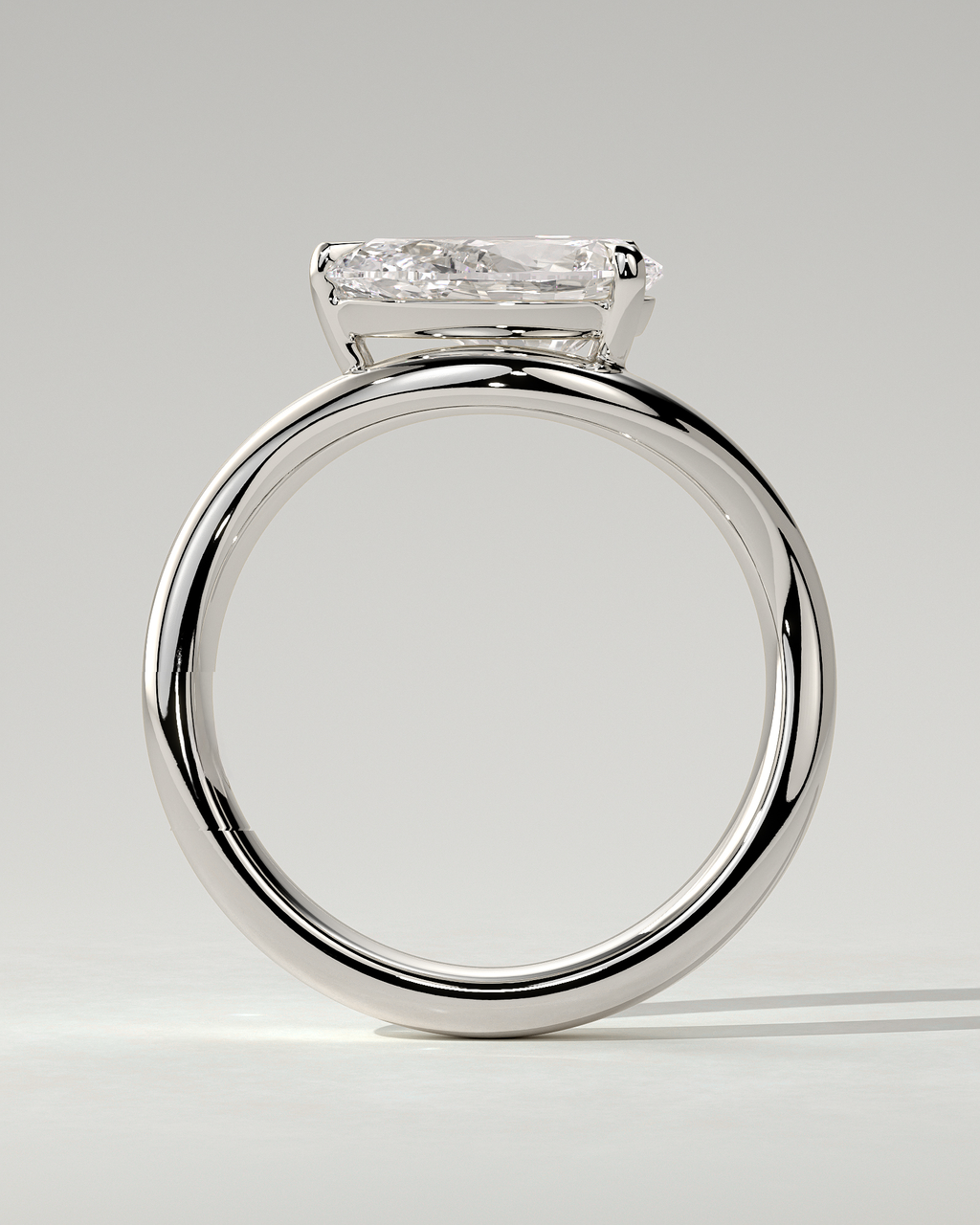 Shai East-West Round Ring