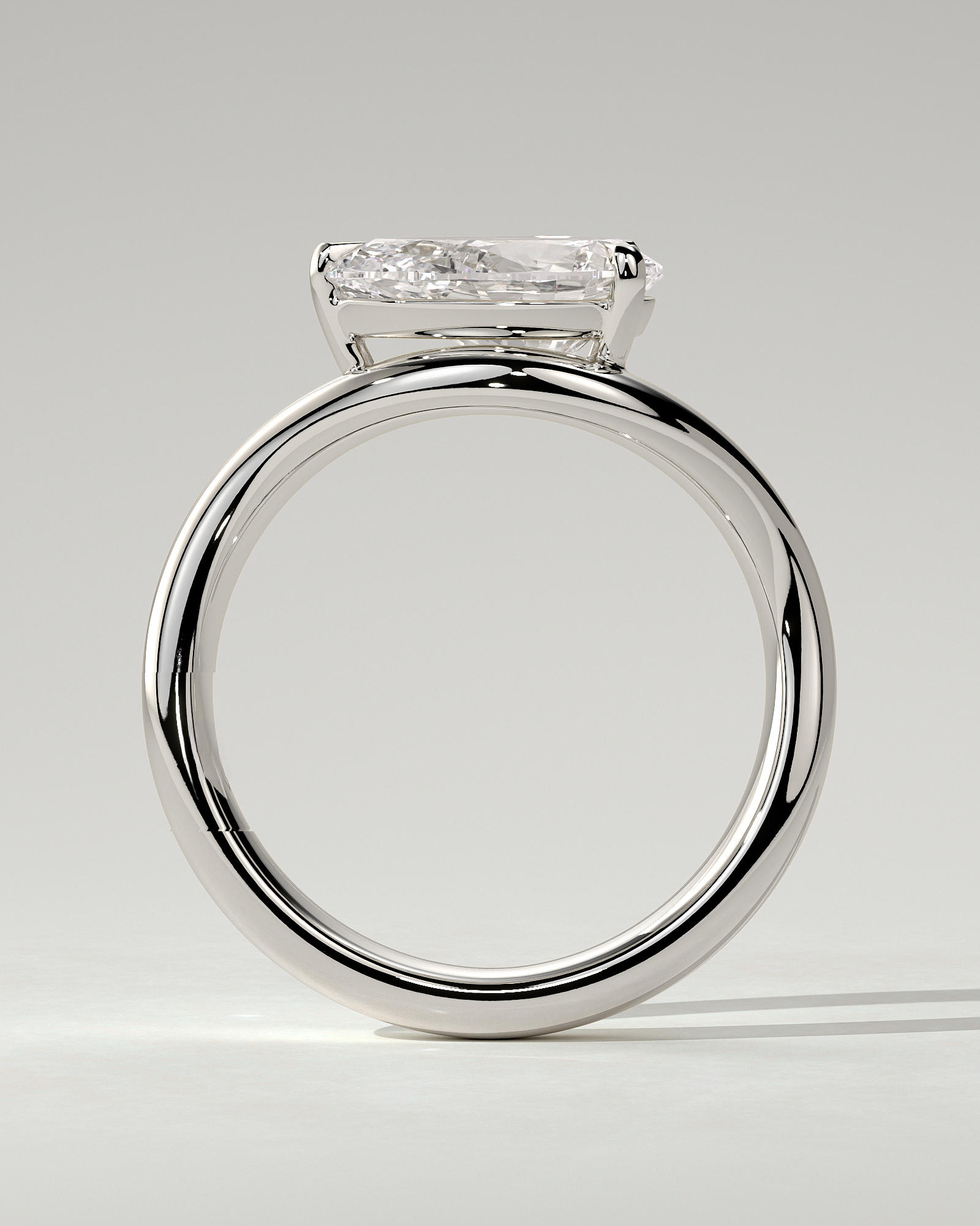 Shai East-West Round Ring