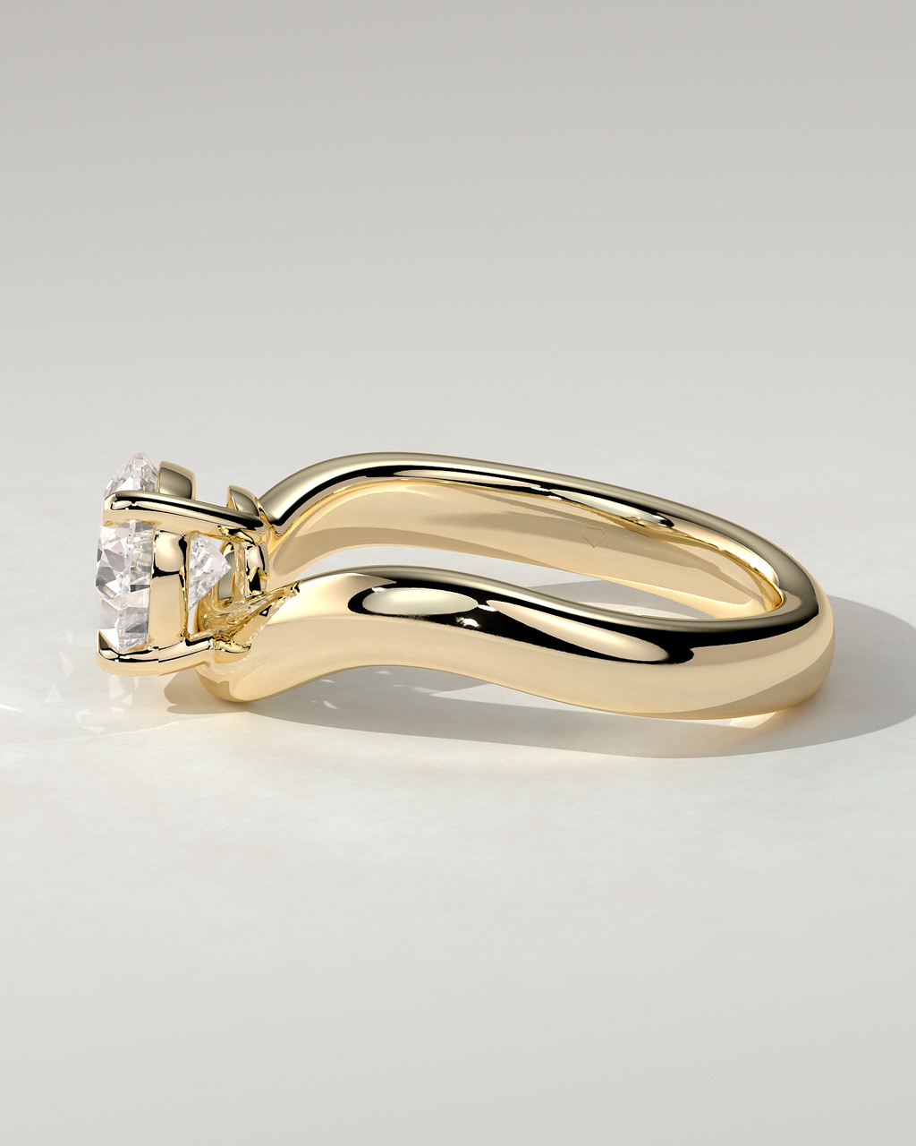 Shai East-West Round Ring