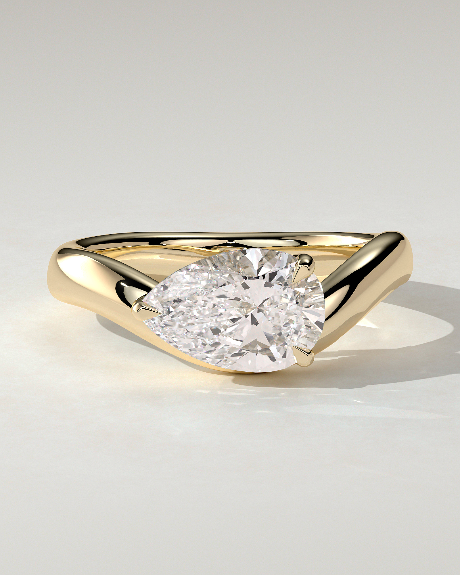 Shai East-West Round Ring
