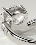 Shelly East-West Round Ring