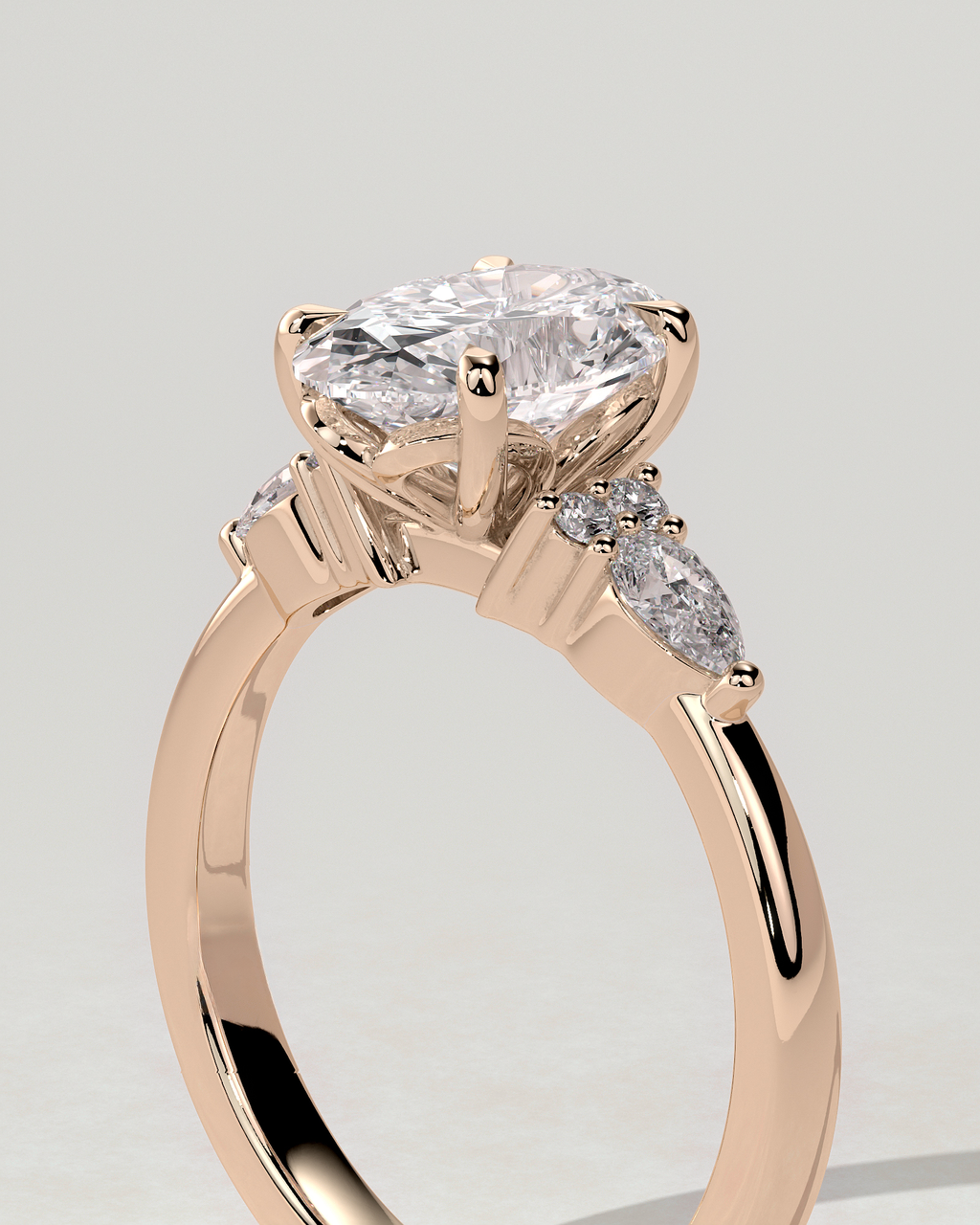 Sheridan Trilogy Oval Ring