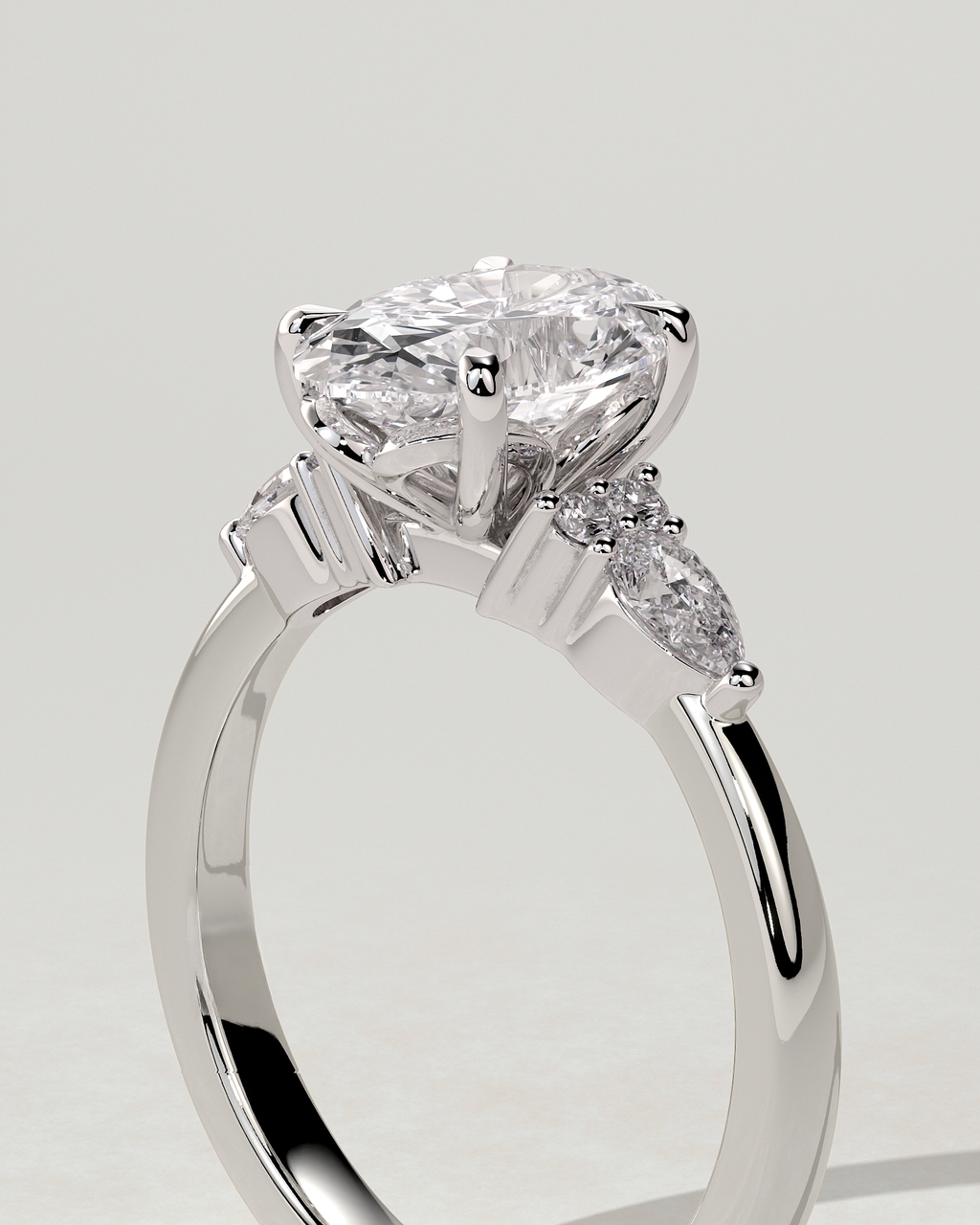 Sheridan Trilogy Oval Ring