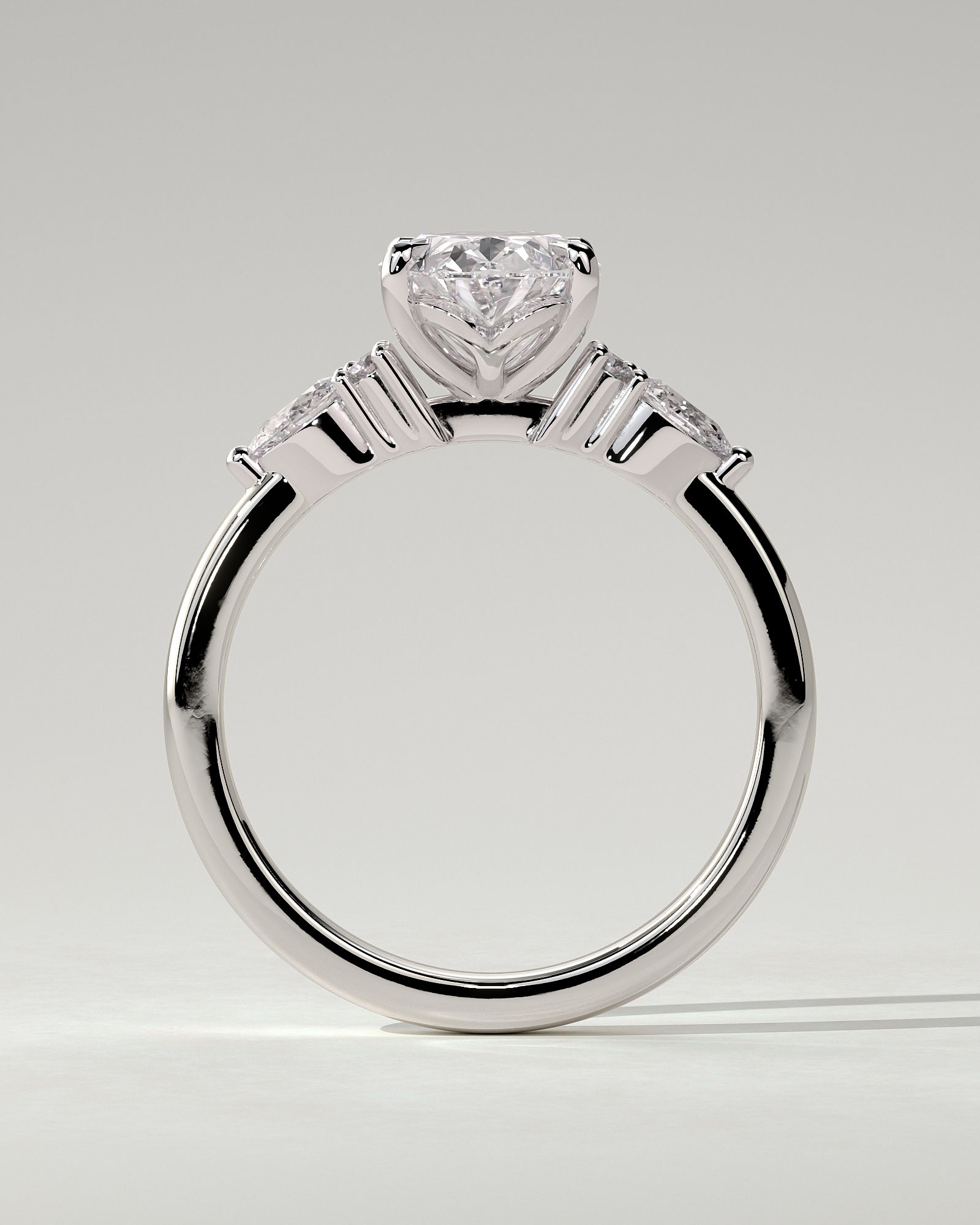 Sheridan Trilogy Oval Ring