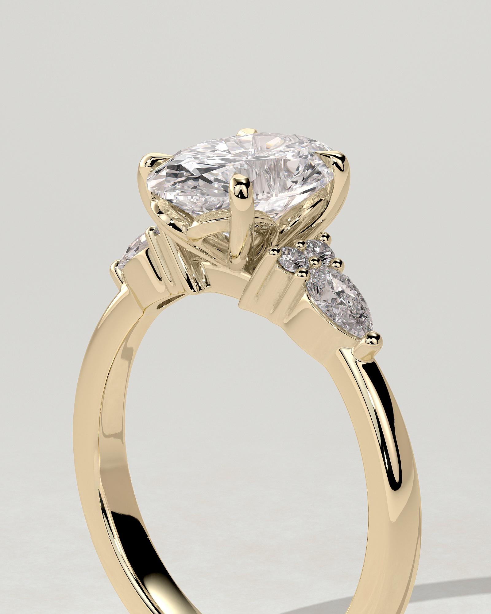Sheridan Trilogy Oval Ring