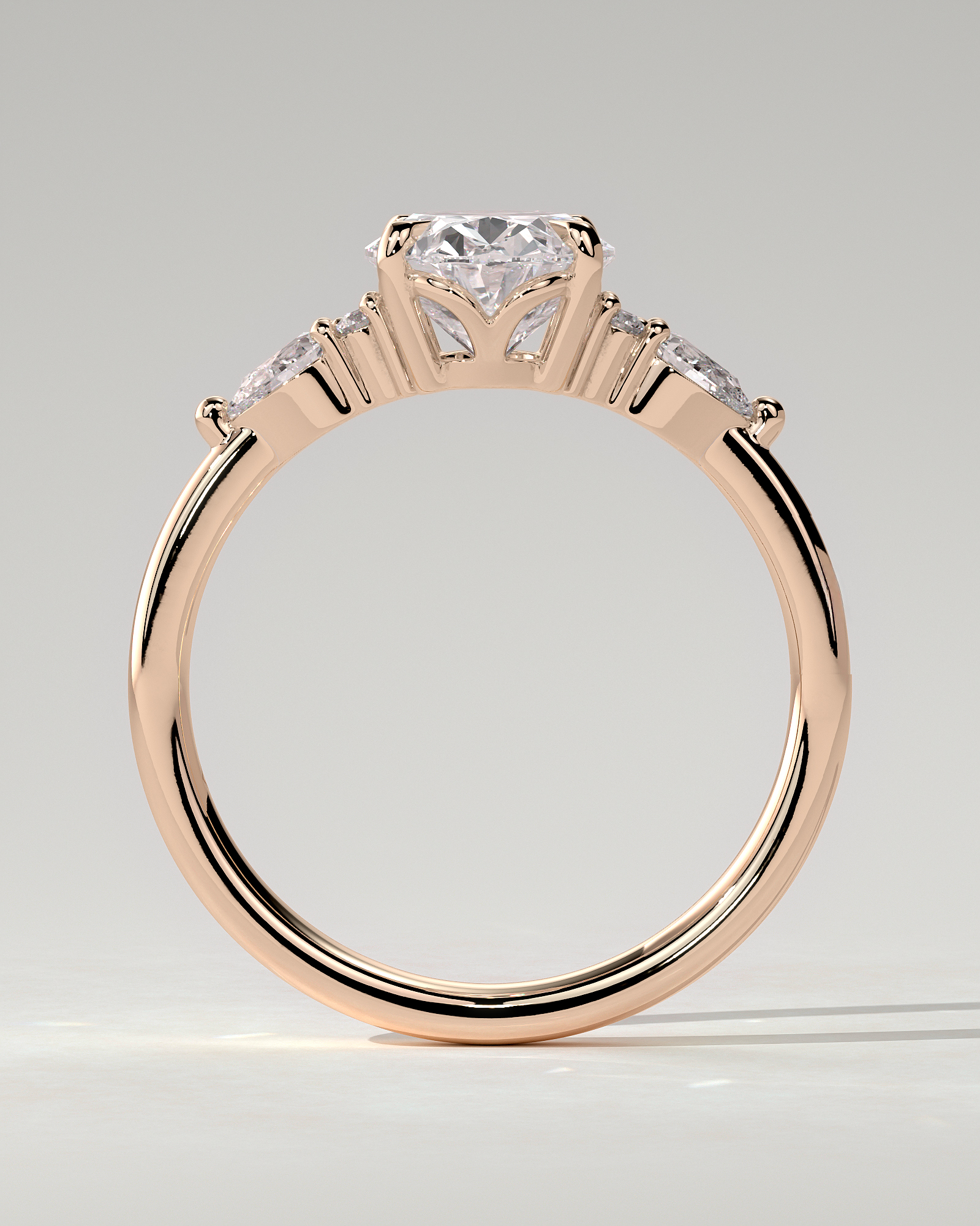 Sheridan Trilogy Oval Ring