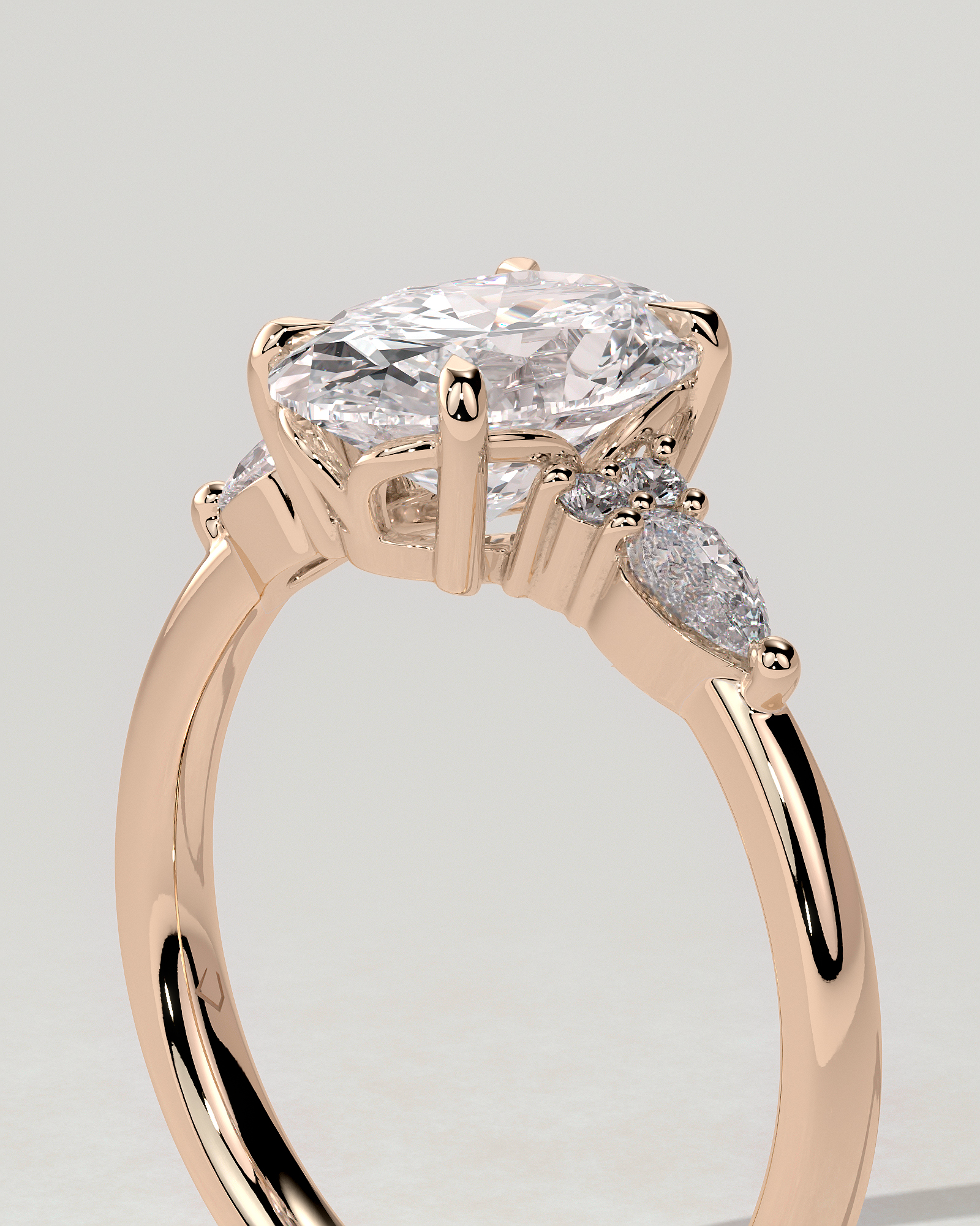Sheridan Trilogy Oval Ring