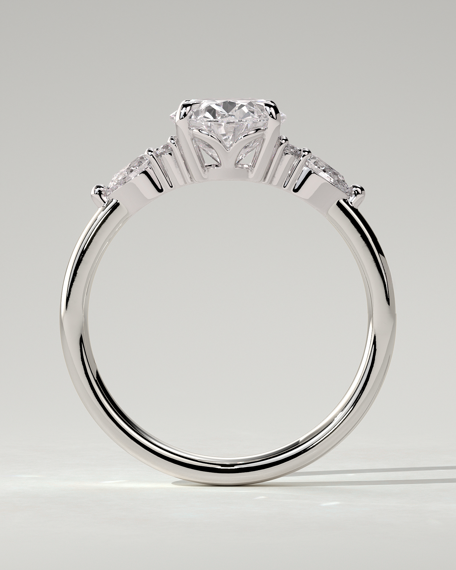 Sheridan Trilogy Oval Ring