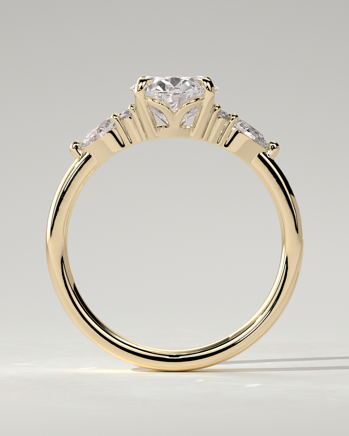 Sheridan Trilogy Oval Ring
