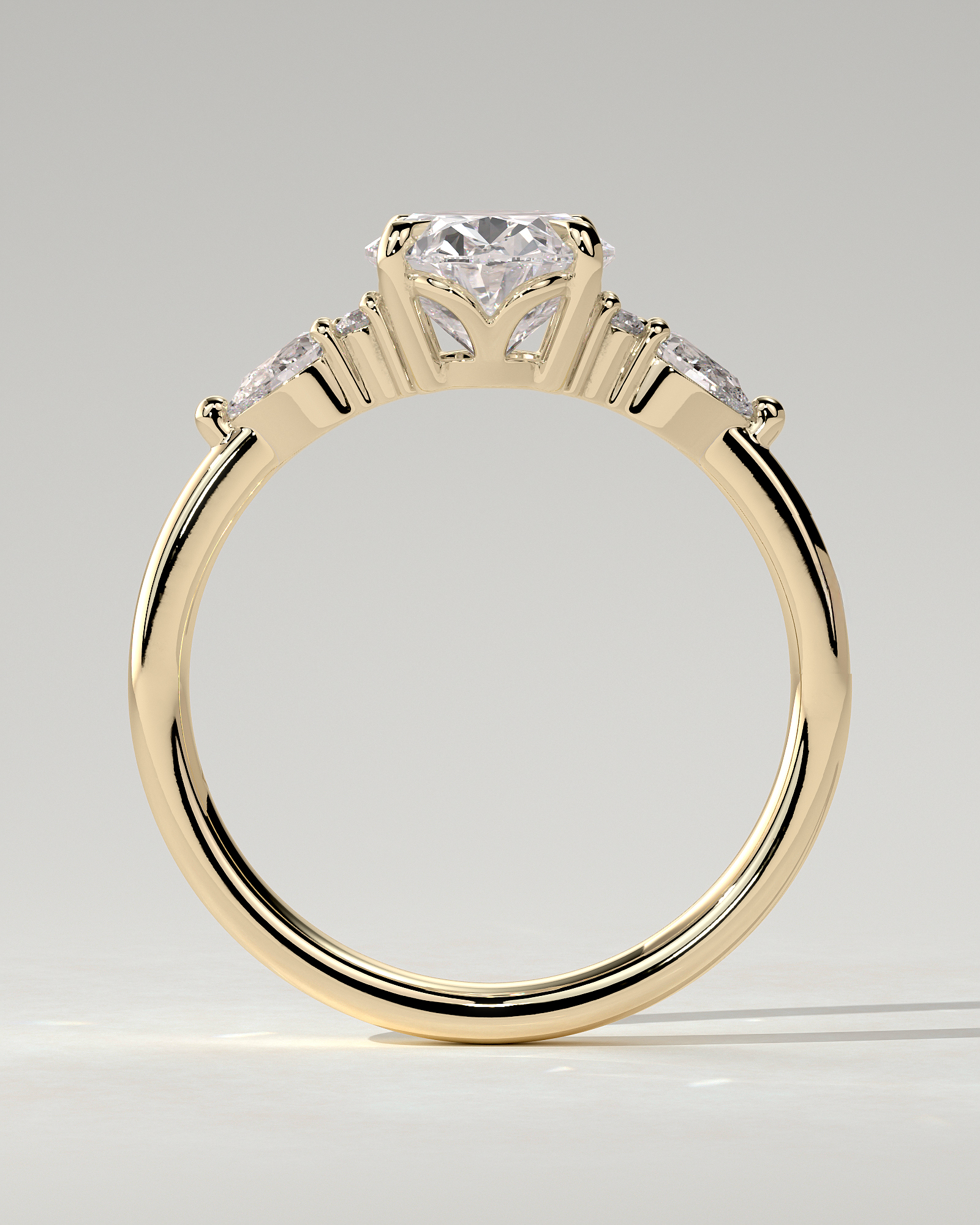 Sheridan Trilogy Oval Ring
