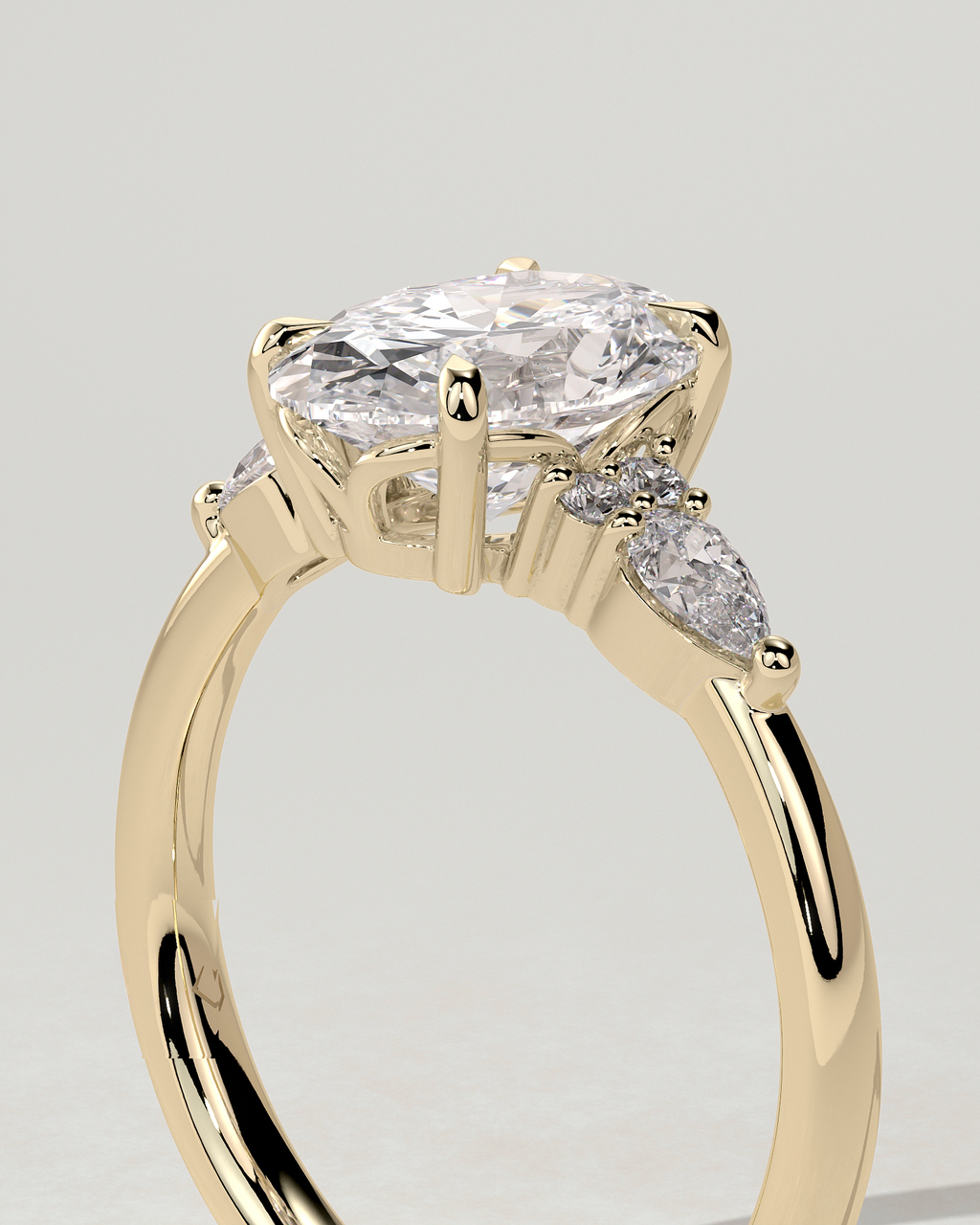 Sheridan Trilogy Oval Ring