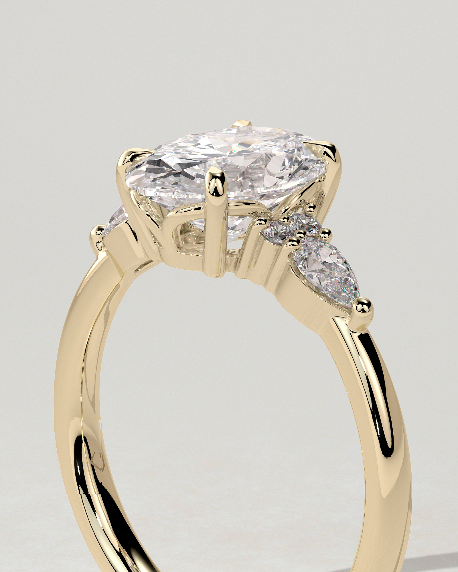 Sheridan Trilogy Oval Ring