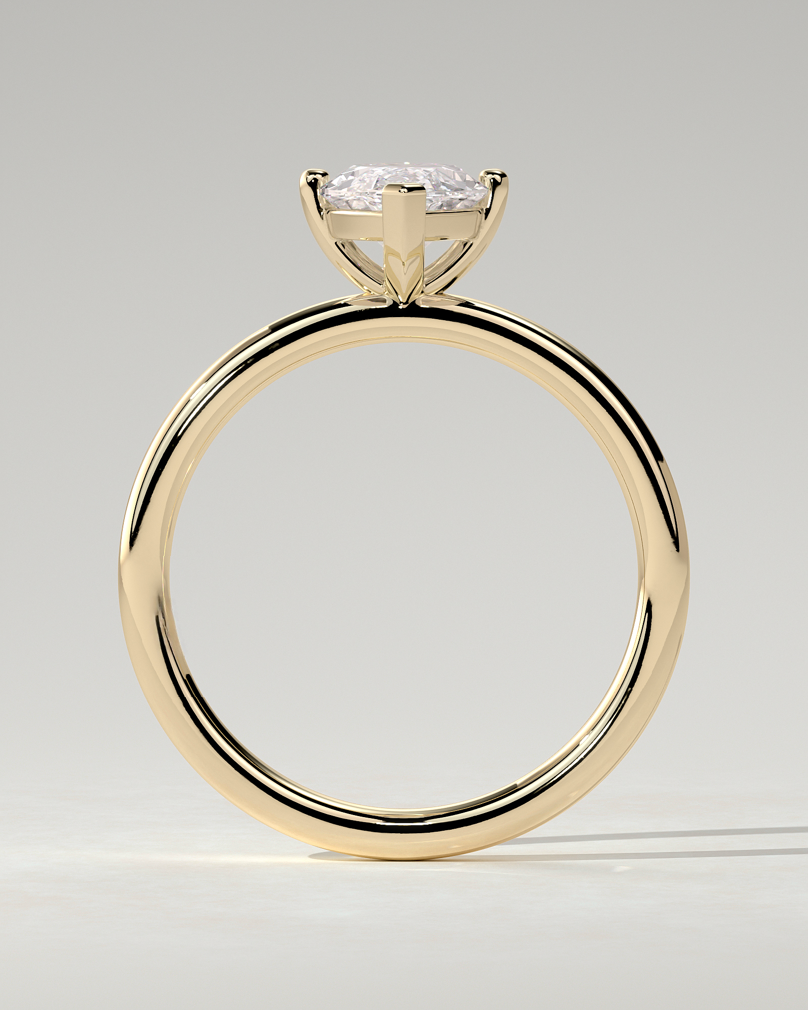 Sherry Solitaire Marquise Ring
