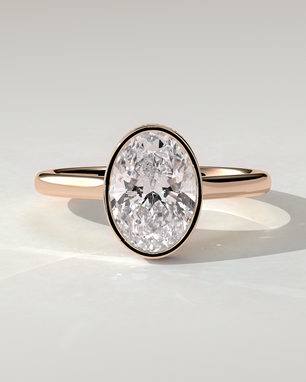 Sierra Bezel Round Ring