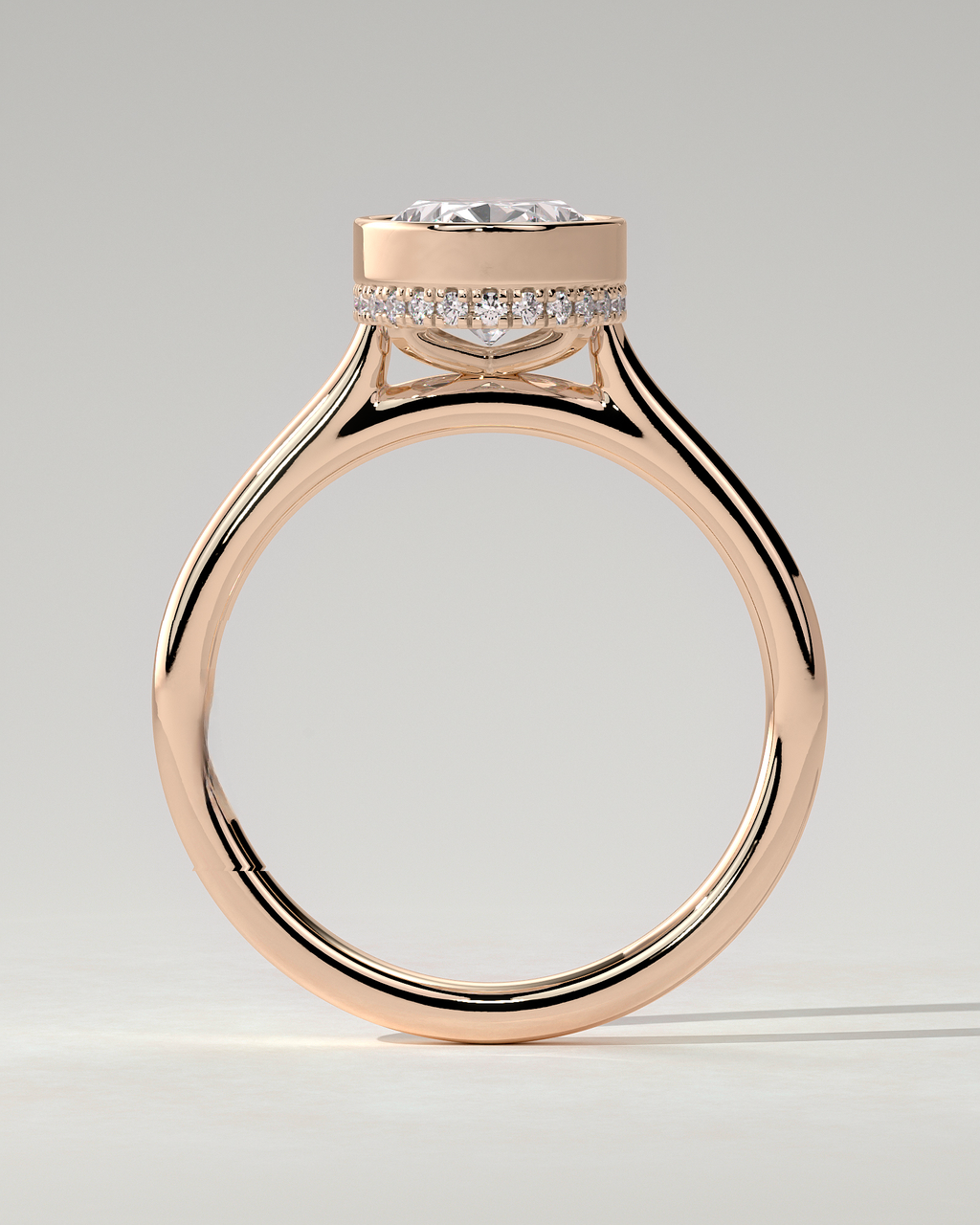 Sierra Bezel Round Ring