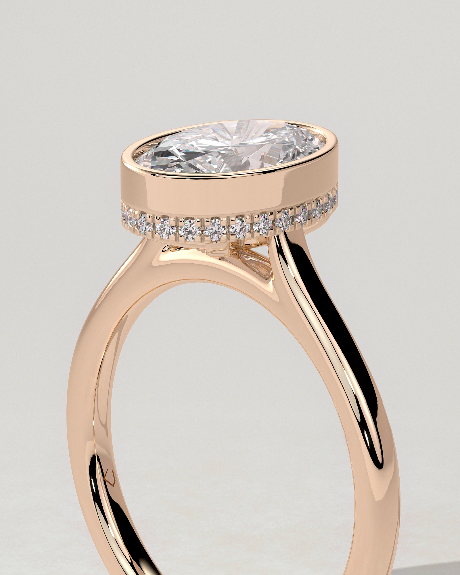 Sierra Bezel Round Ring