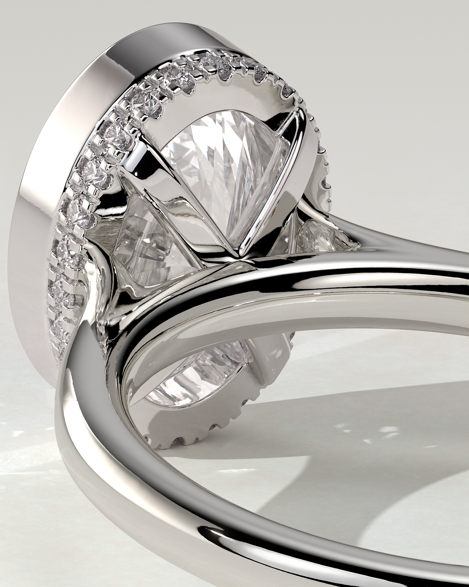 Sierra Bezel Round Ring