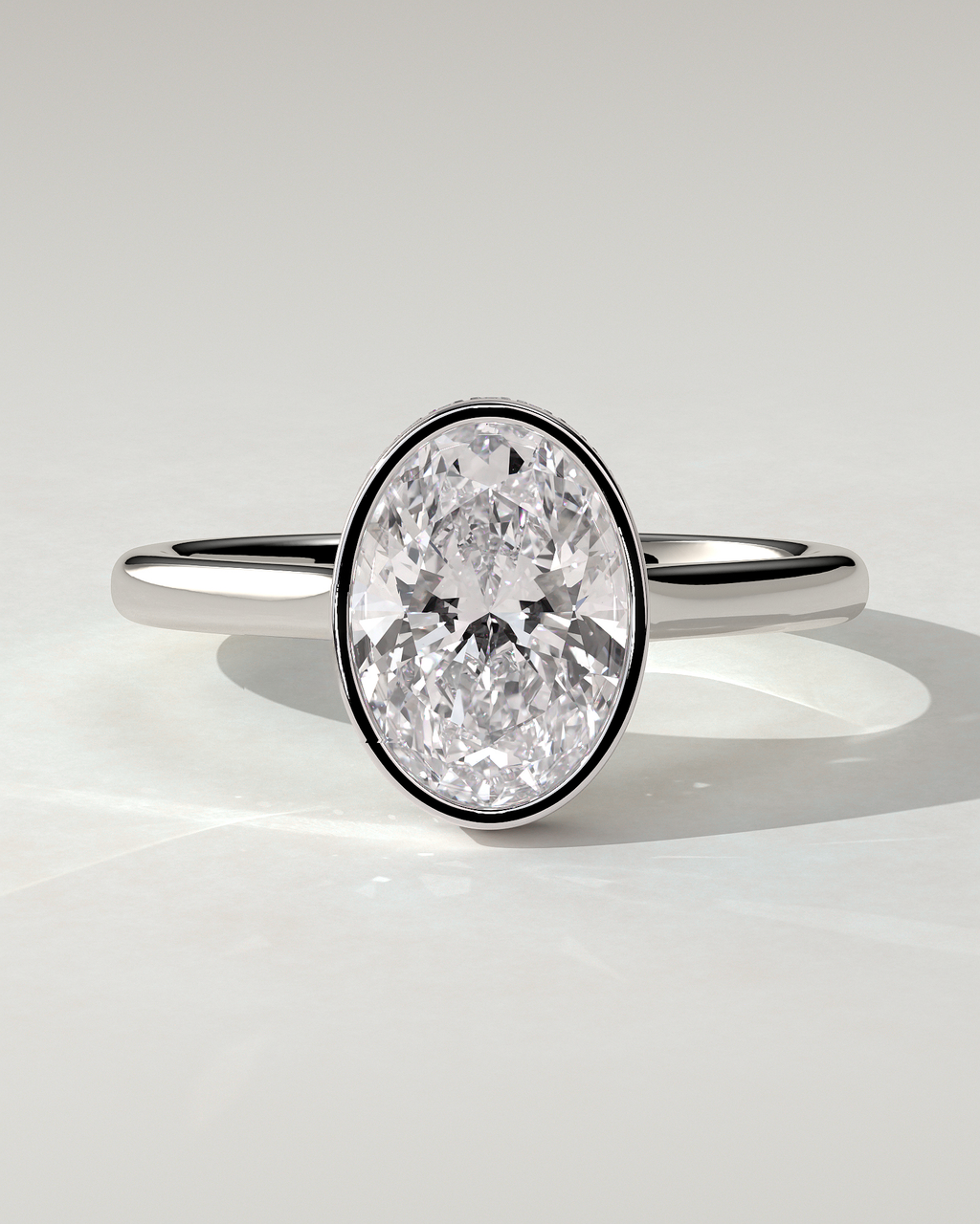 Sierra Bezel Round Ring