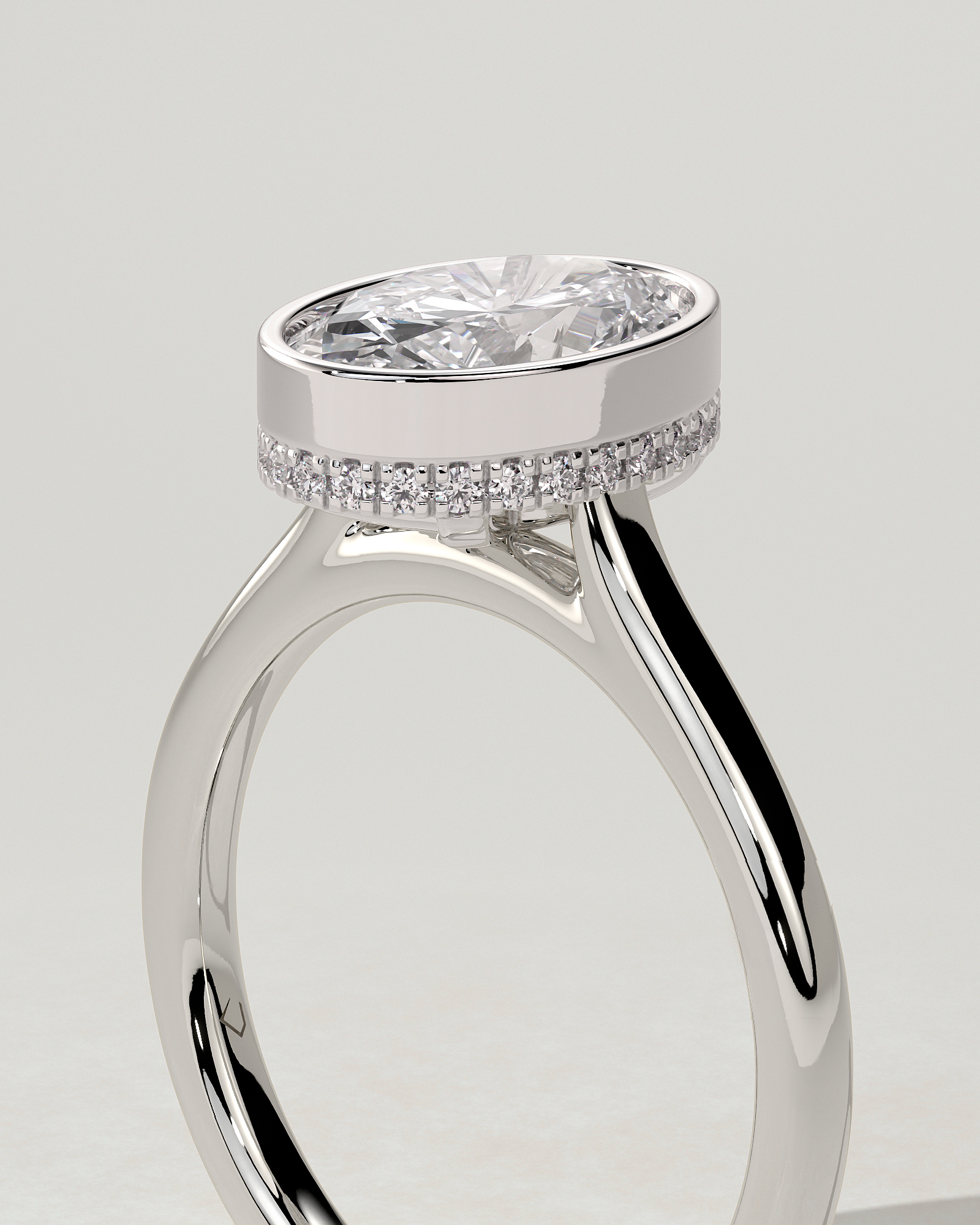 Sierra Bezel Round Ring