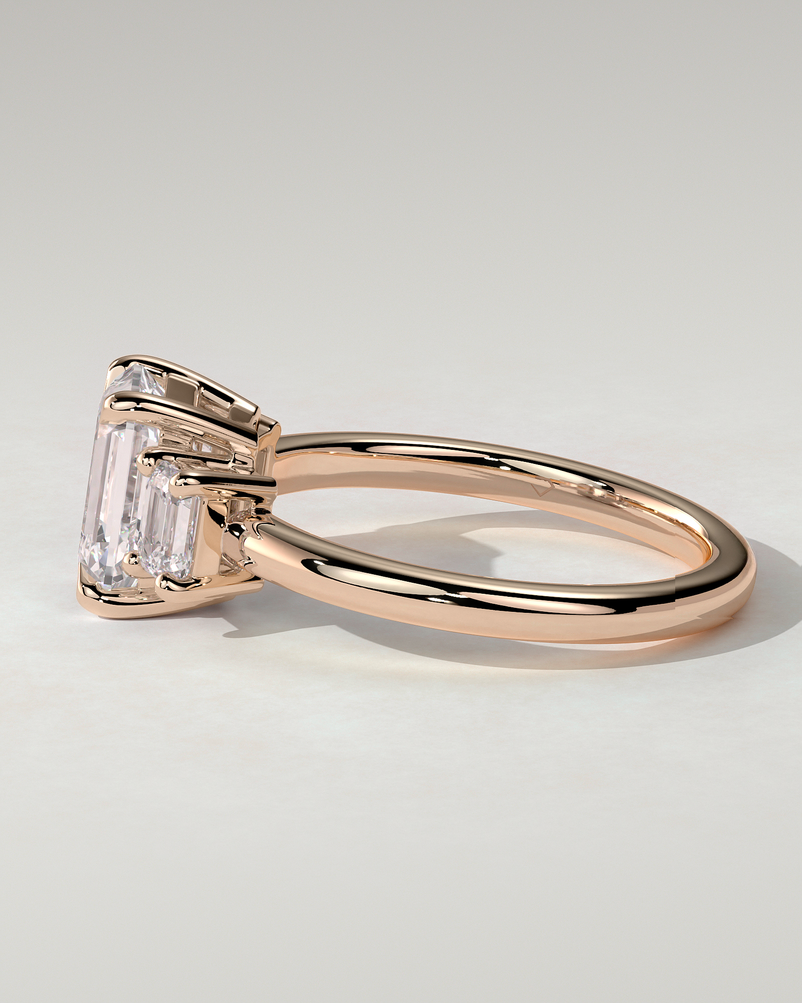 Silvana Trilogy Emerald Ring