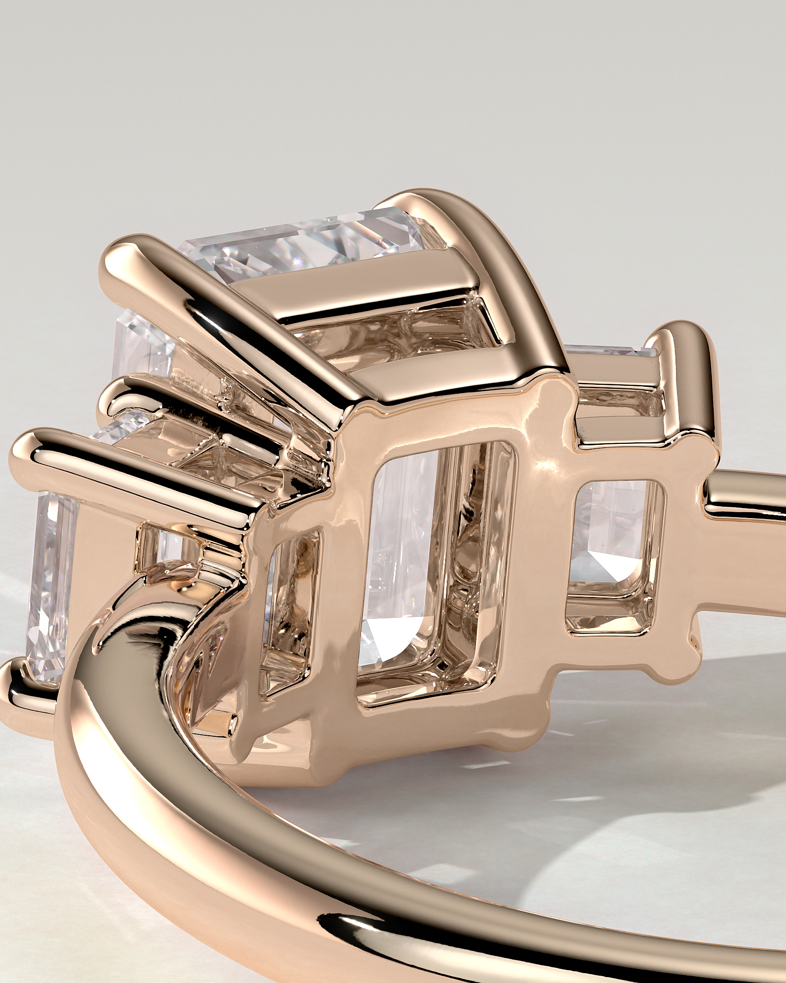 Silvana Trilogy Emerald Ring