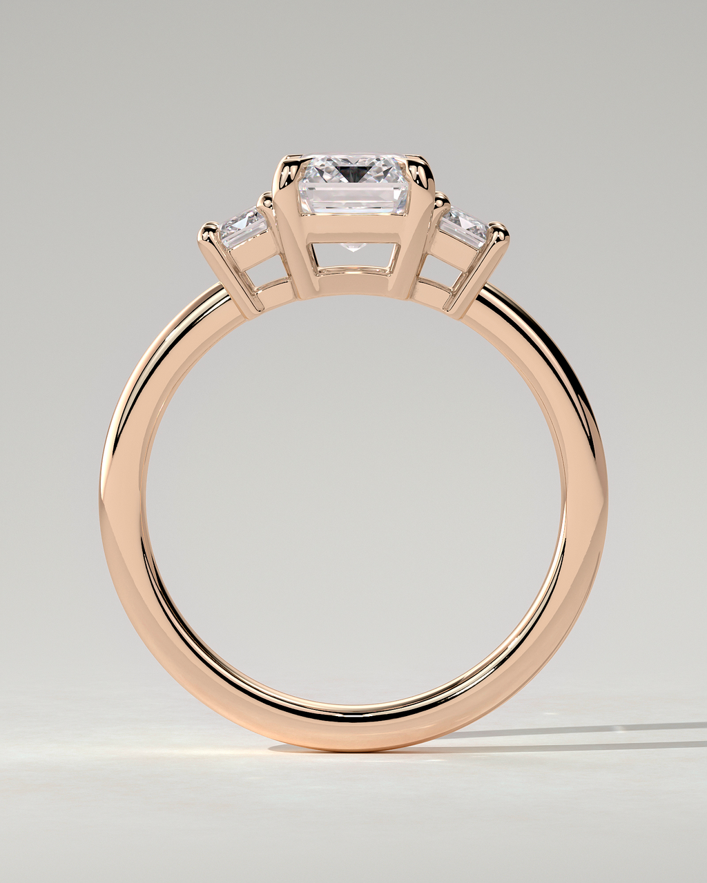 Silvana Trilogy Emerald Ring