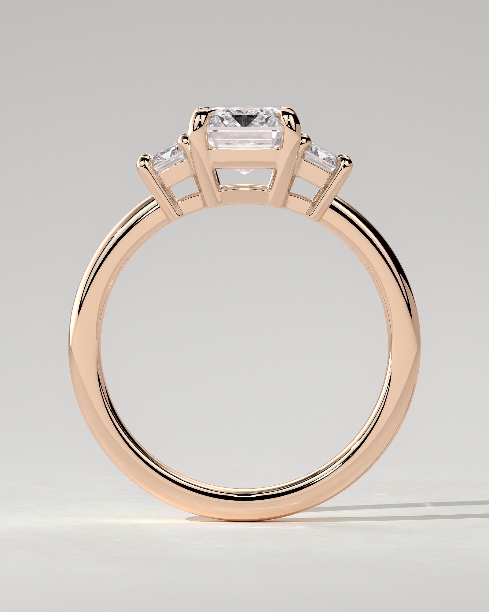 Silvana Trilogy Emerald Ring