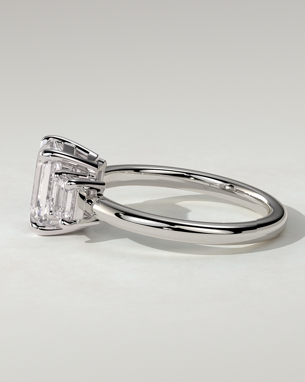 Silvana Trilogy Emerald Ring