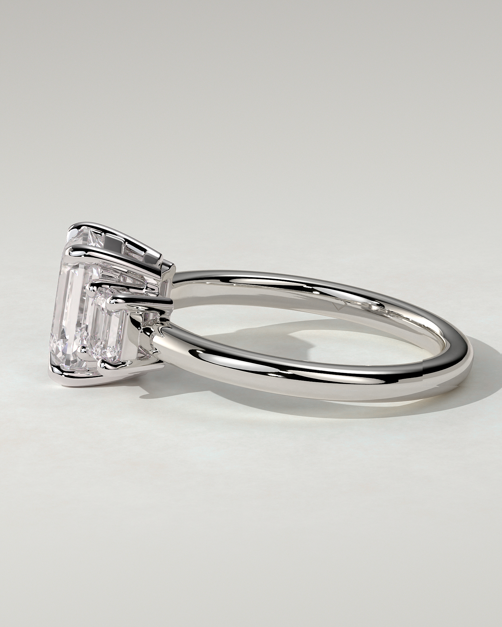 Silvana Trilogy Emerald Ring