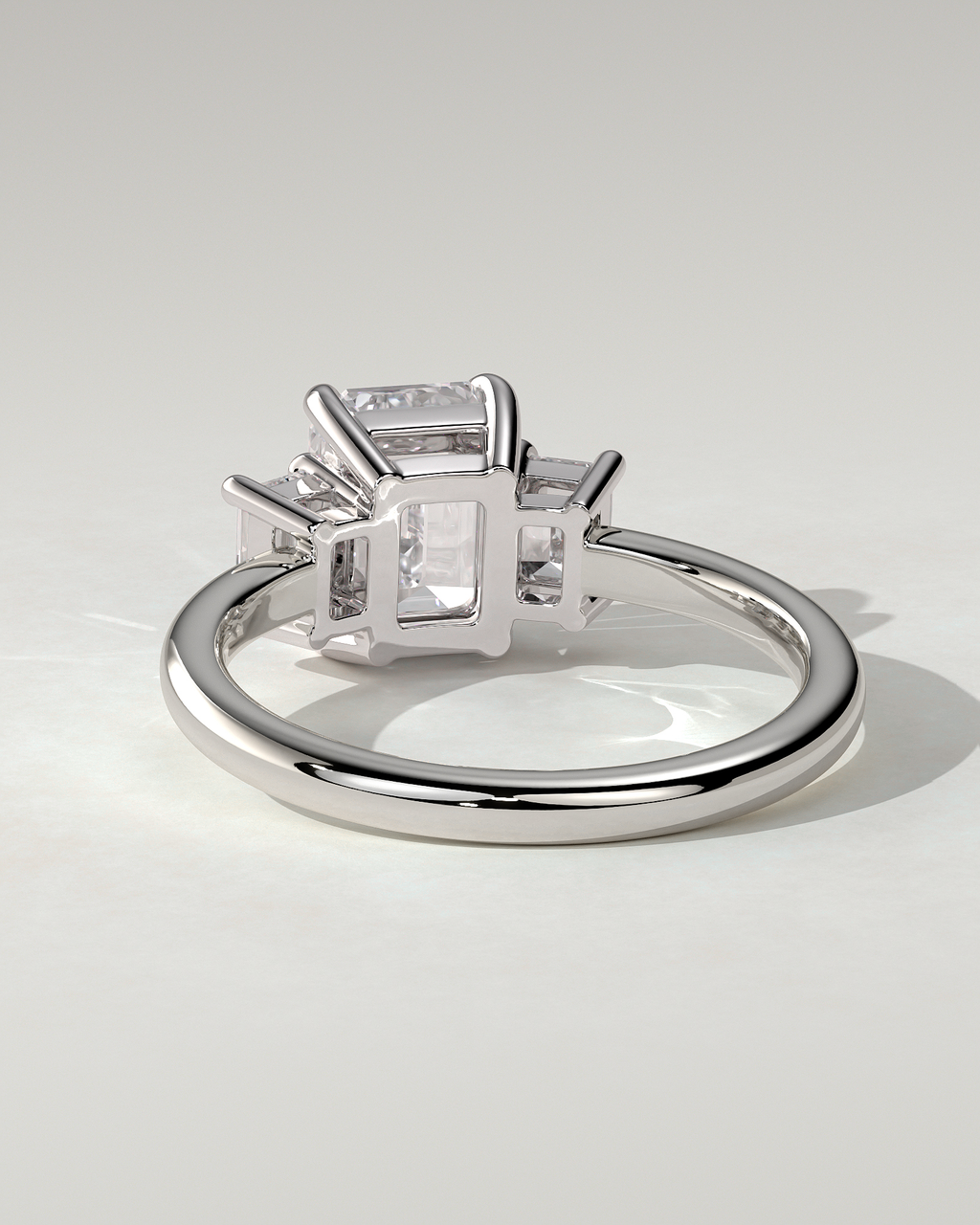 Silvana Trilogy Emerald Ring