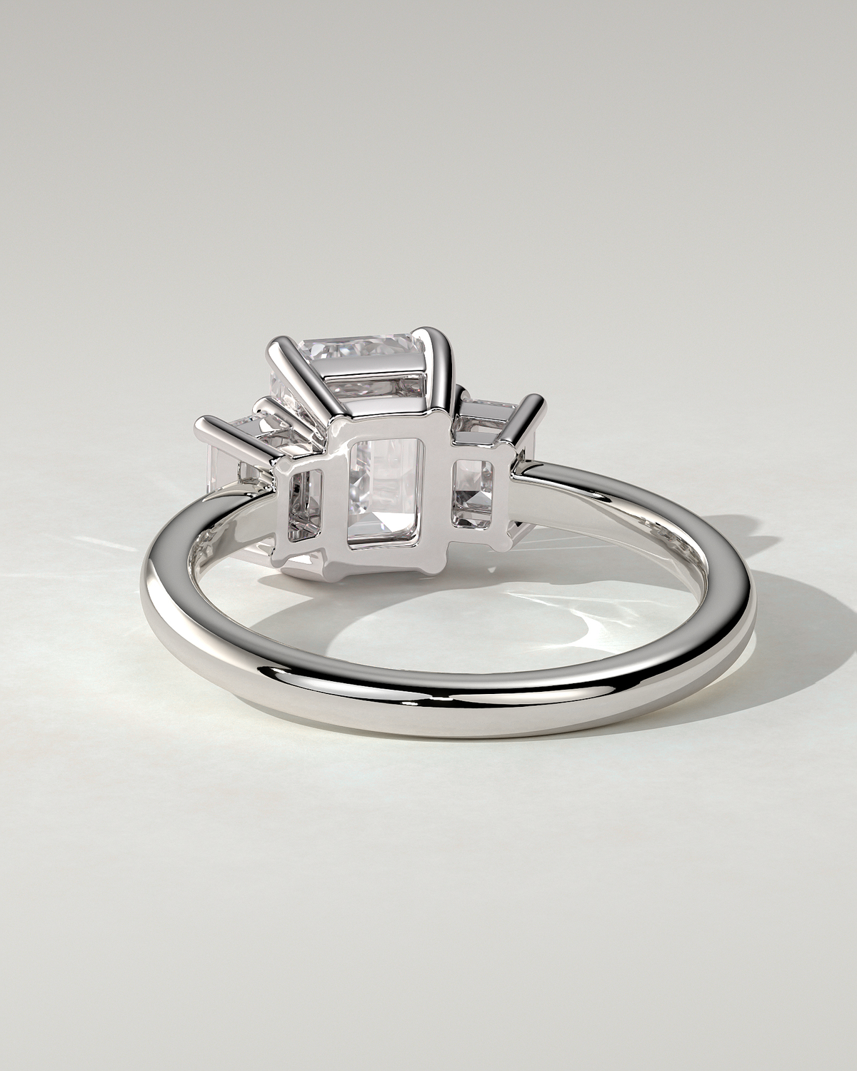 Silvana Trilogy Emerald Ring