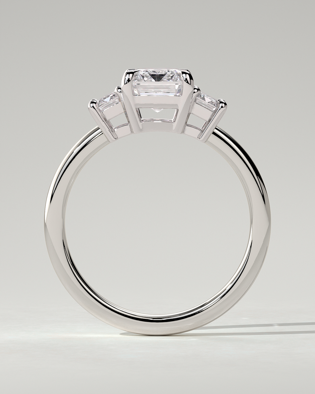 Silvana Trilogy Emerald Ring