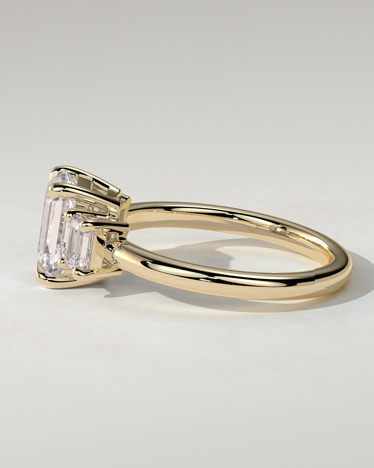 Silvana Trilogy Emerald Ring