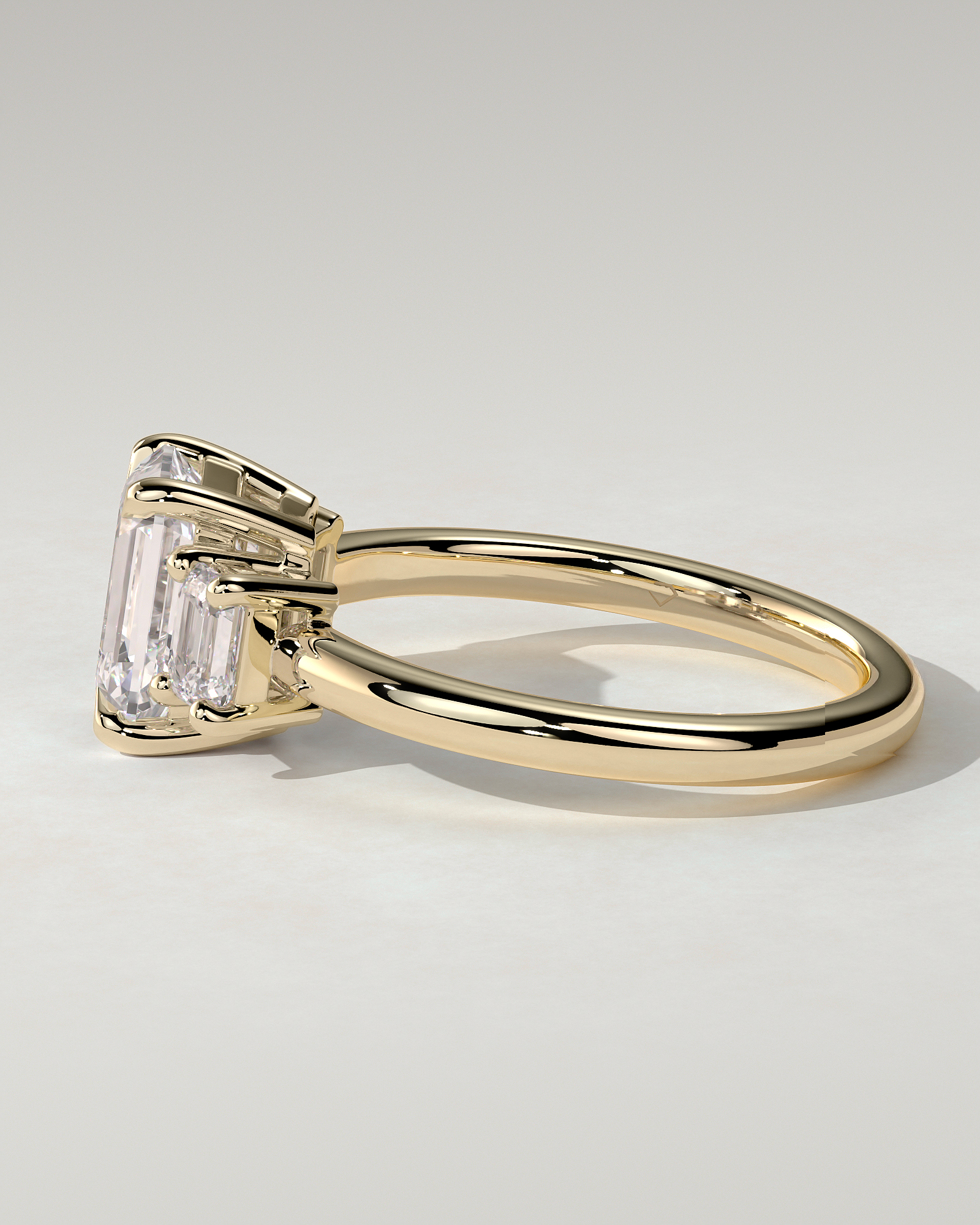Silvana Trilogy Emerald Ring