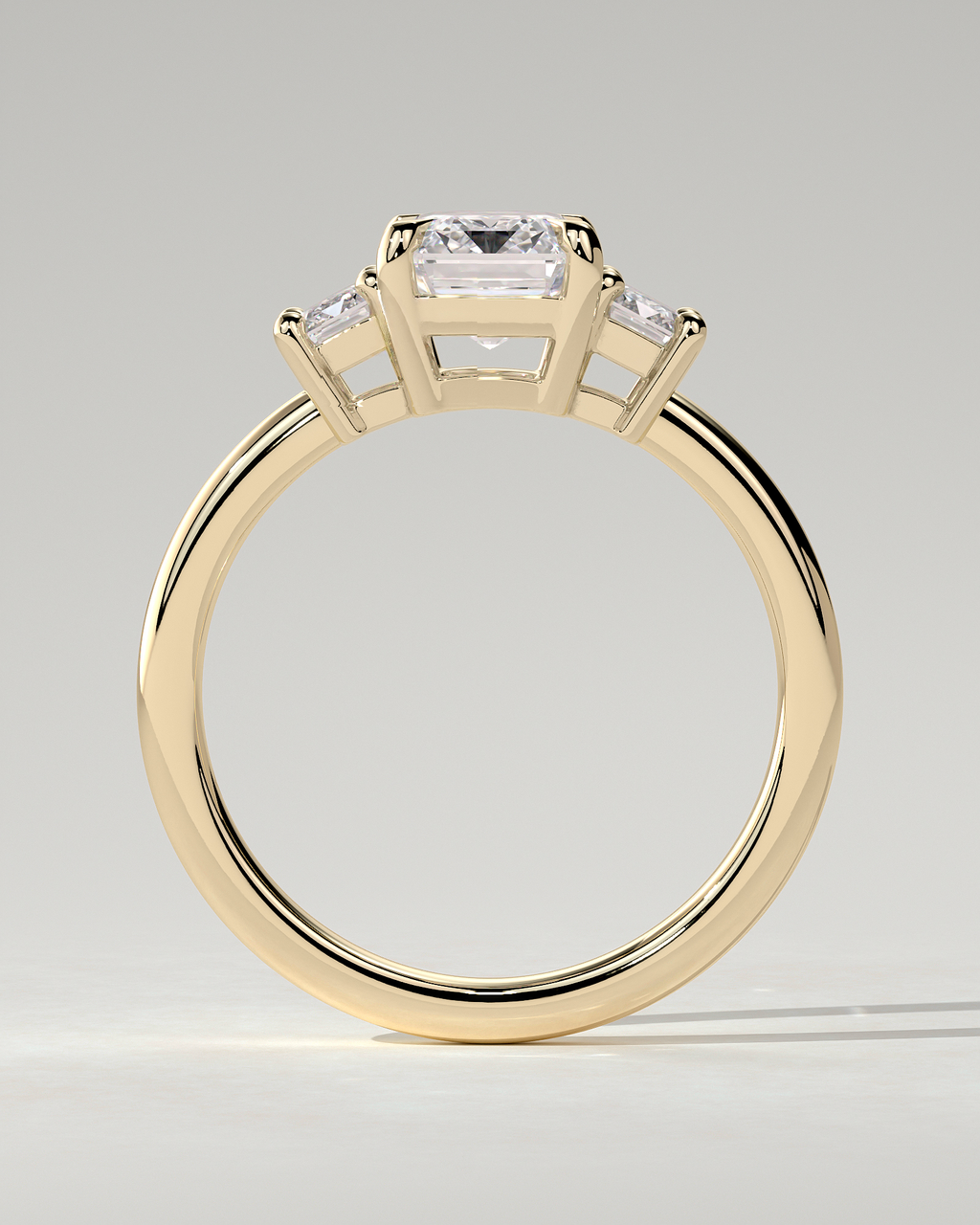 Silvana Trilogy Emerald Ring