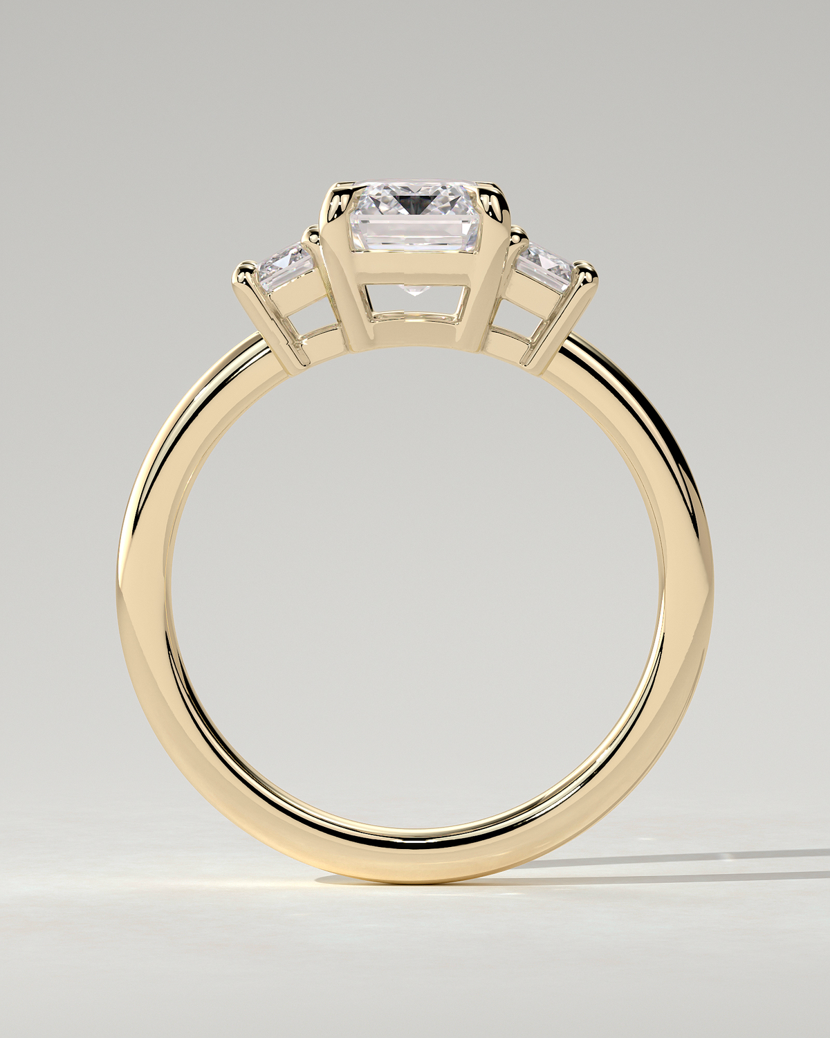 Silvana Trilogy Emerald Ring