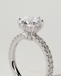 Siobhan Solitaire Round Ring