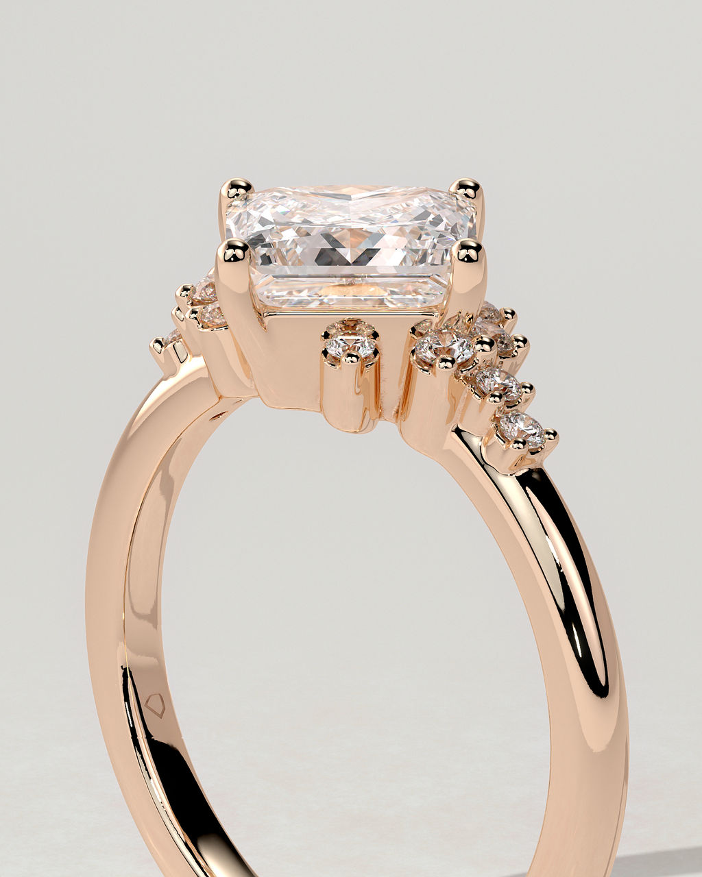 Sophia Bezel Round Ring