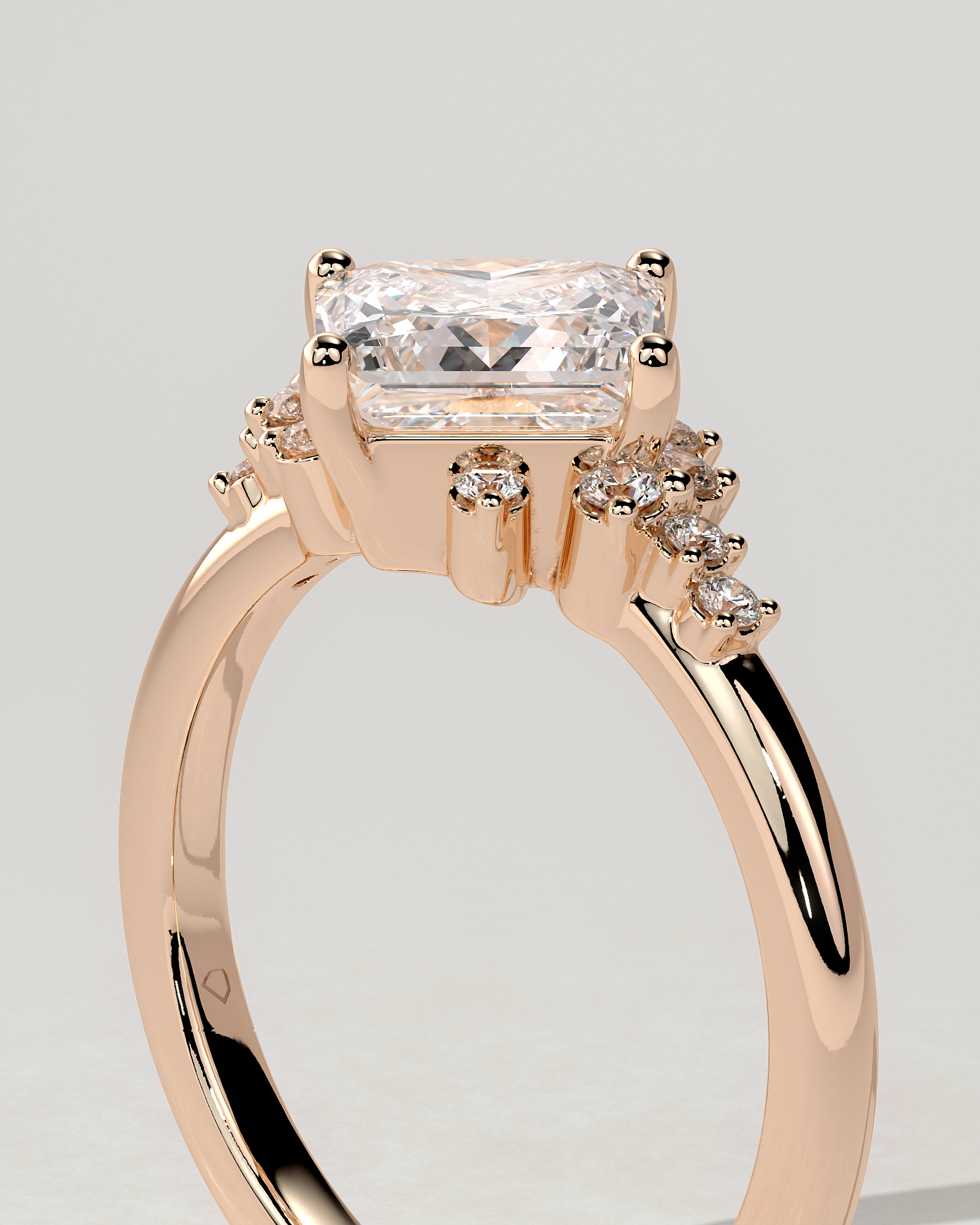 Sophia Bezel Round Ring