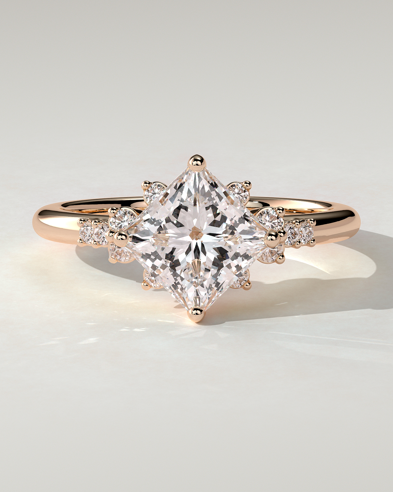 Sophia Bezel Round Ring