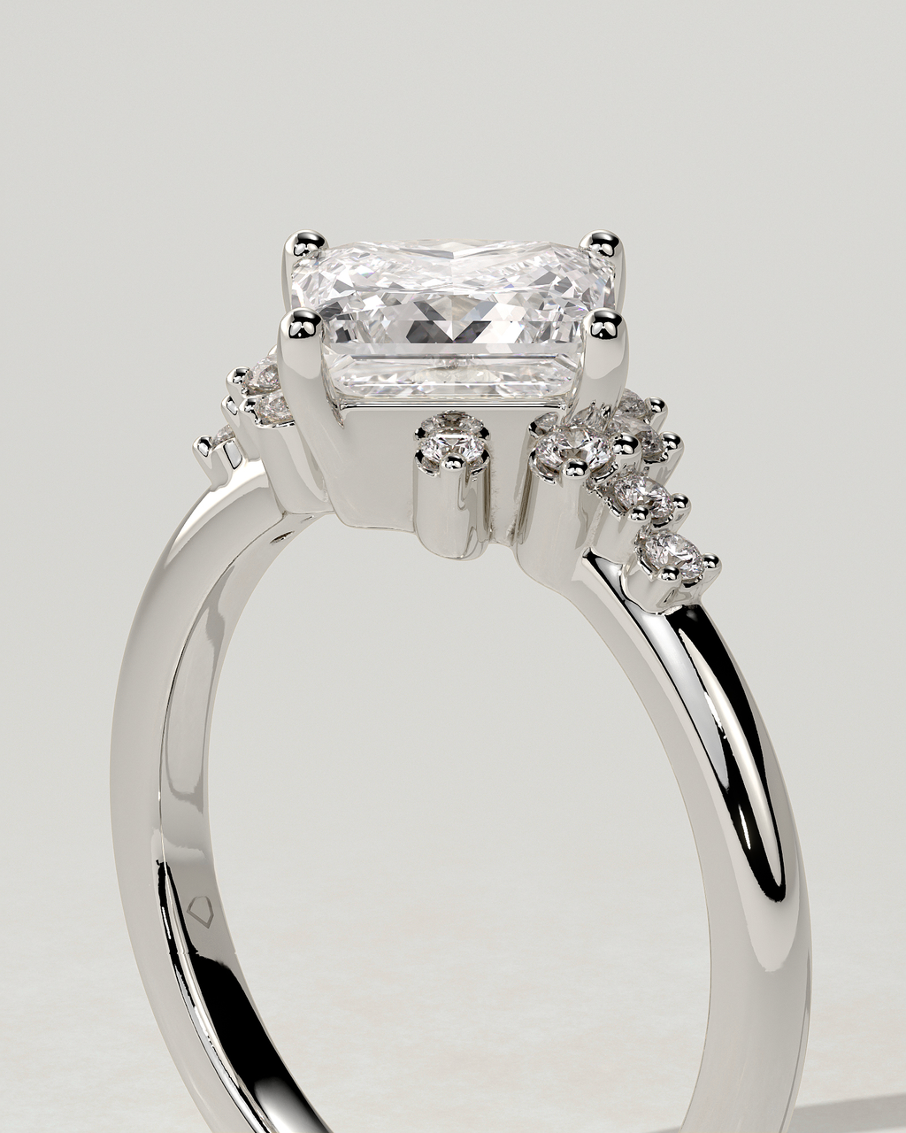 Sophia Bezel Round Ring