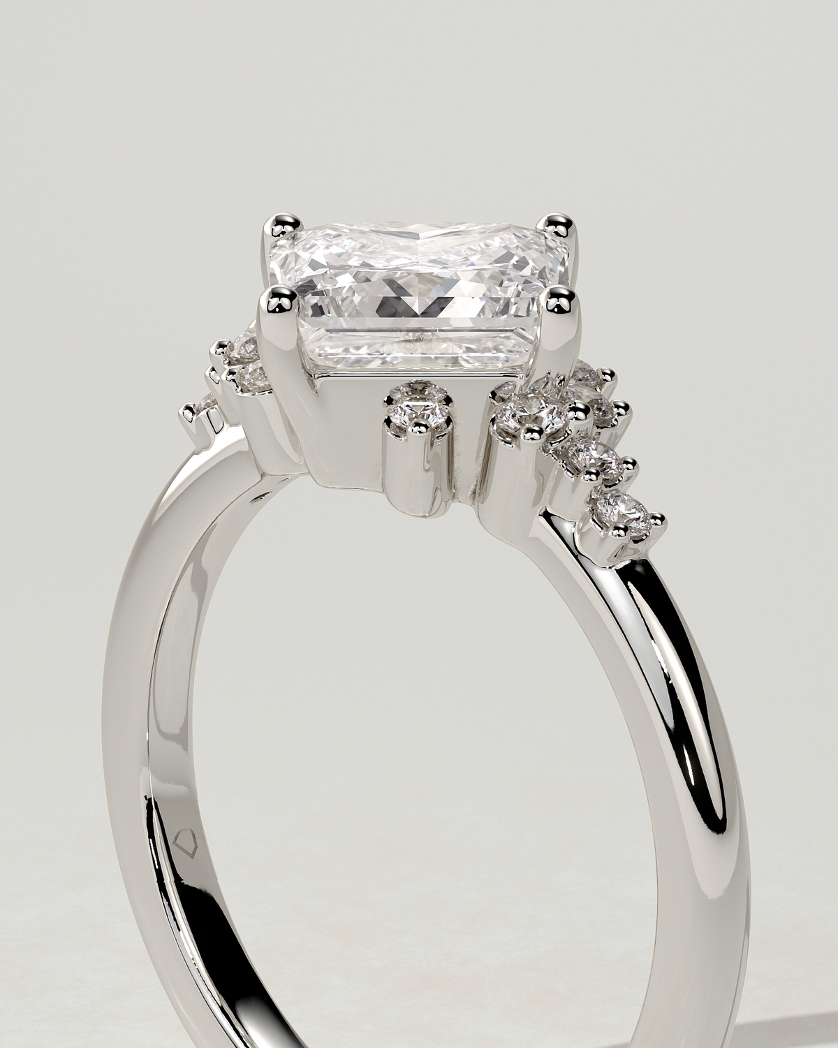 Sophia Bezel Round Ring