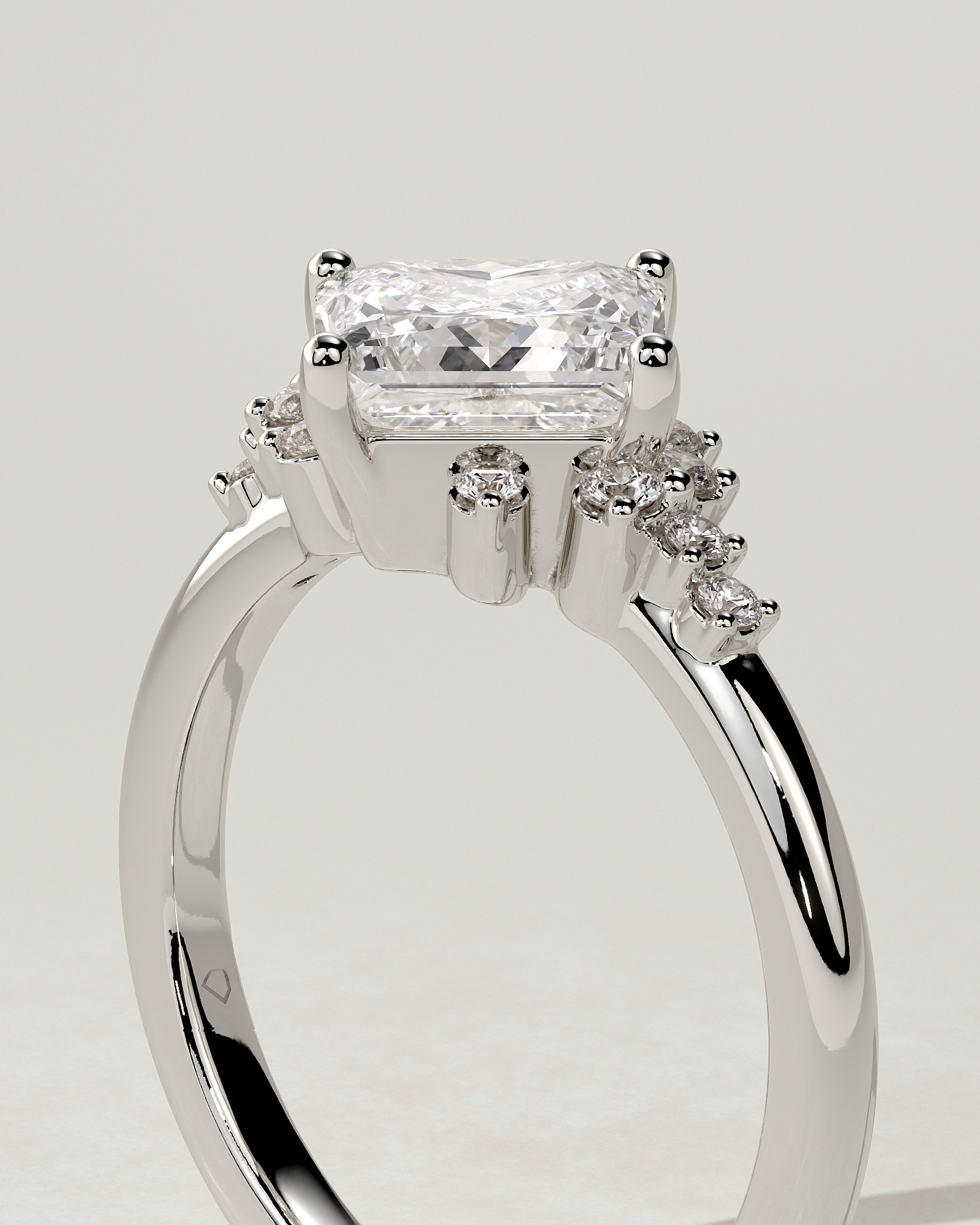 Sophia Bezel Round Ring